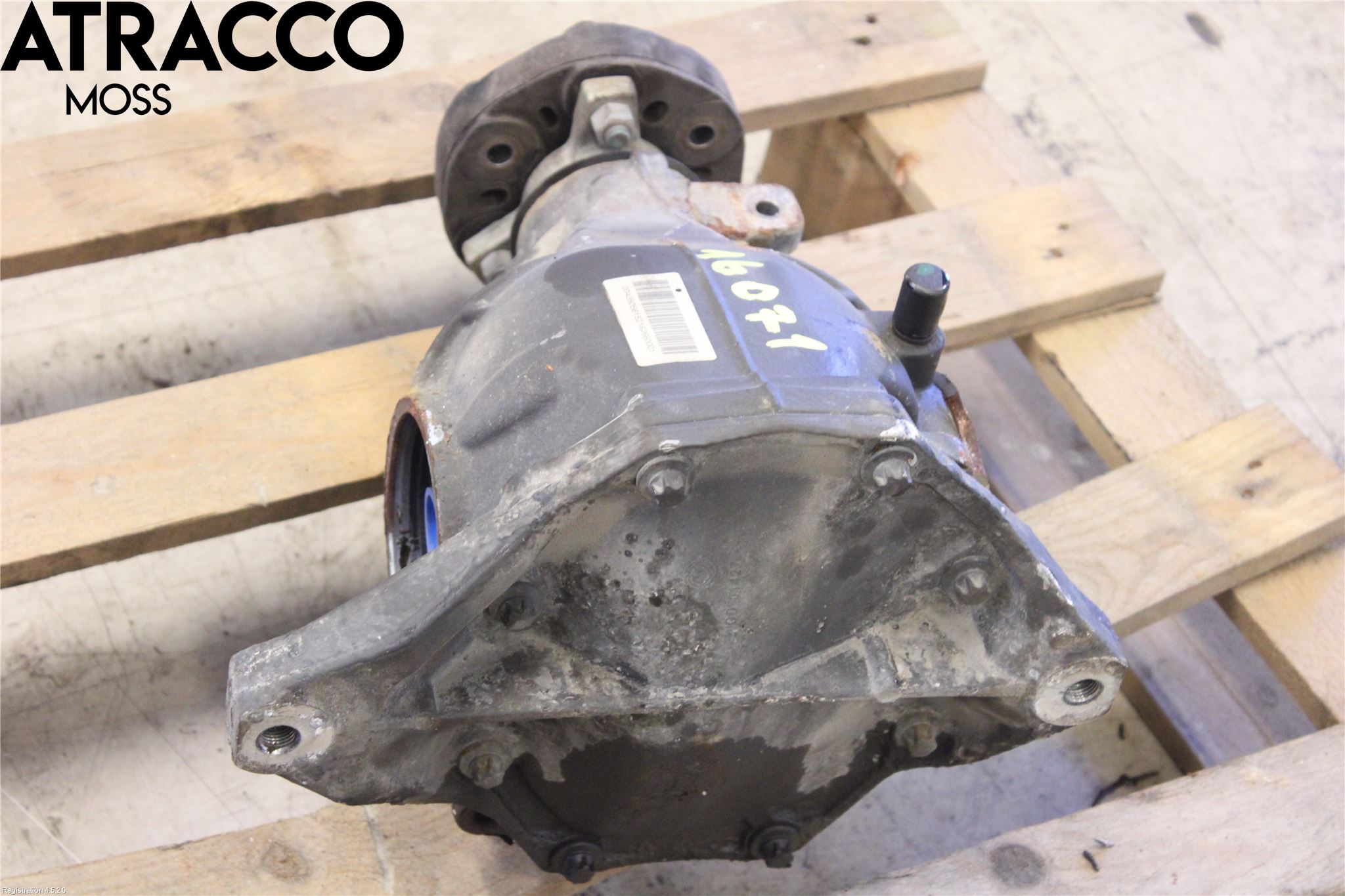 Mercedes-Benz MB C-KLASS (W204) 07-15 Bakaksel Kardang Bak -Diff