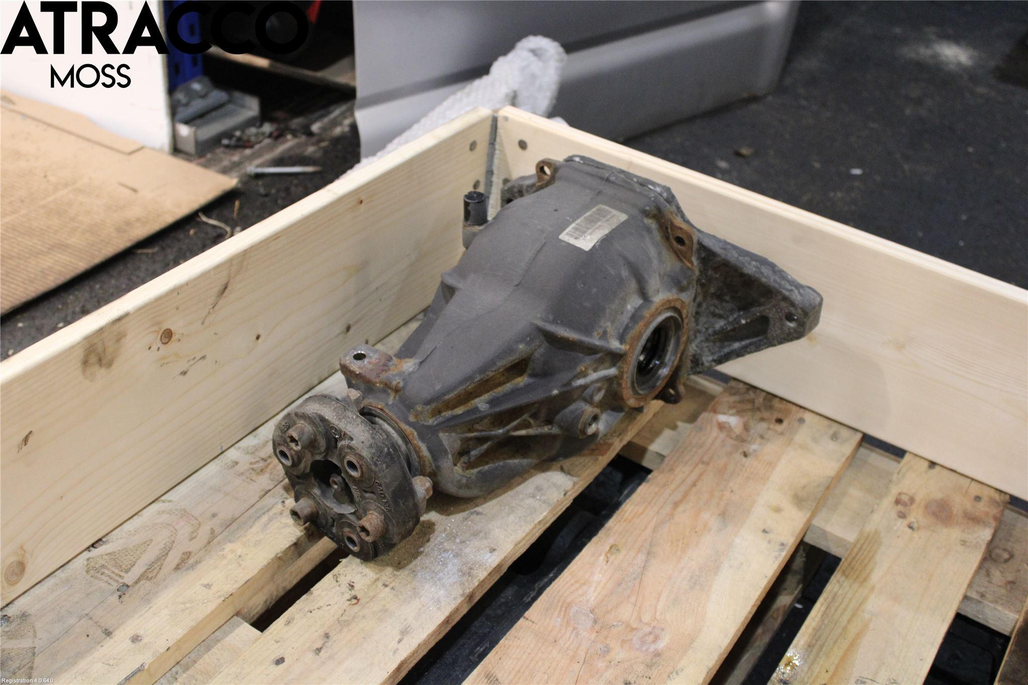 Mercedes-Benz MB C-KLASS (W204) 07-15 Bakaksel Kardang Bak -Diff