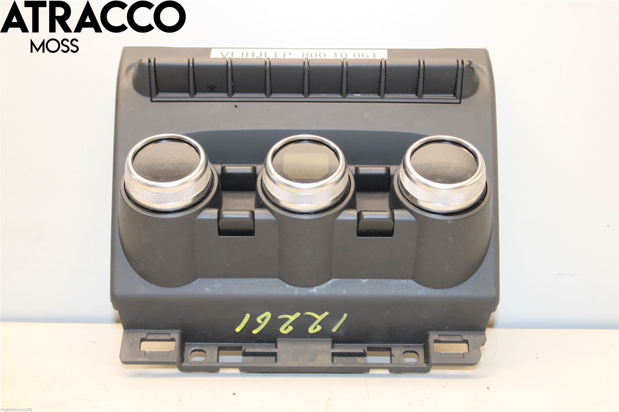 Renault ZOE/E-TECH 13- Varme Ac Betjening-Display