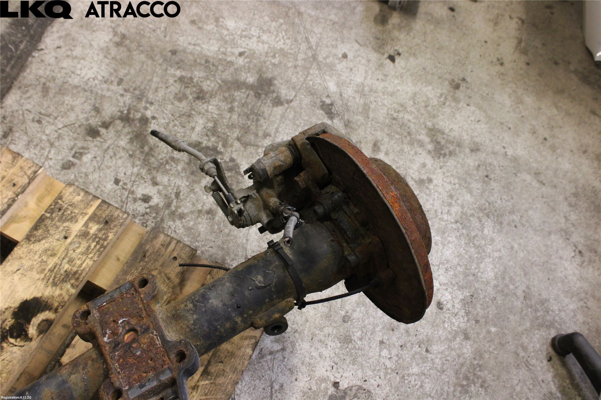 Iveco DAILY 14->> Bakaksel