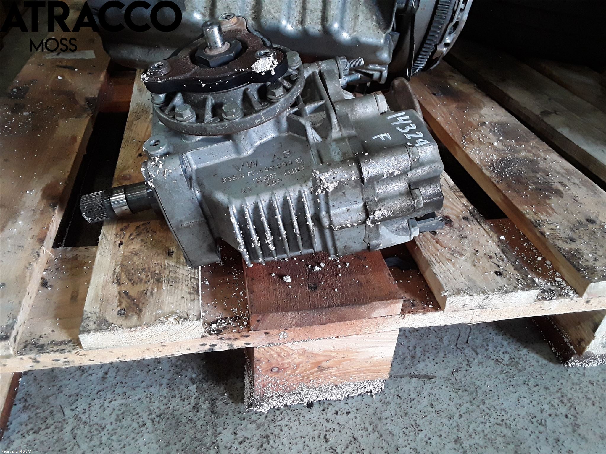 Volkswagen VW CADDY 16-20 Gearkasse Fordelingskasse