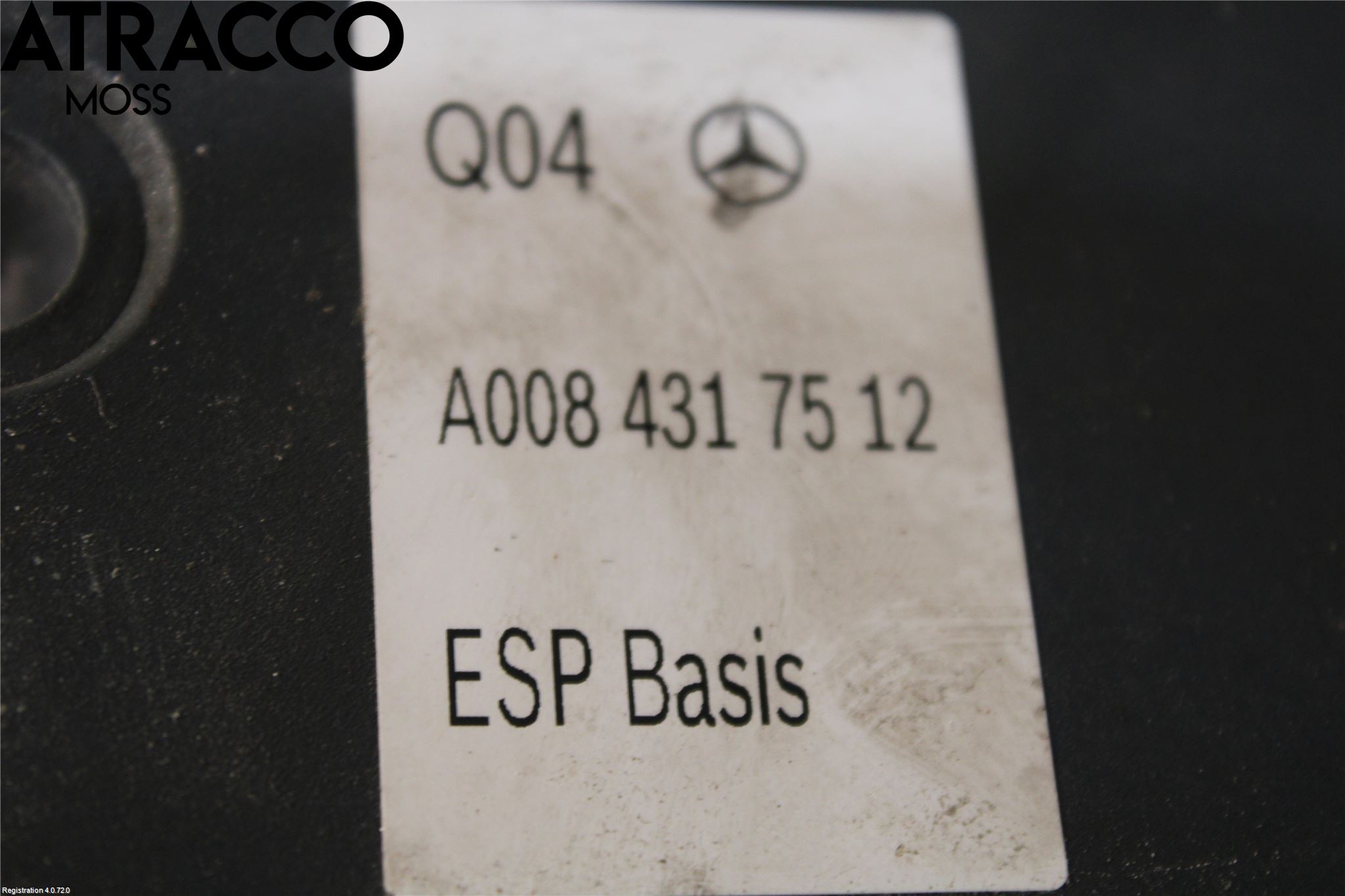 Mercedes-Benz MB A-KLASS (W176) 13-18 Abs Hydraulikkaggregat