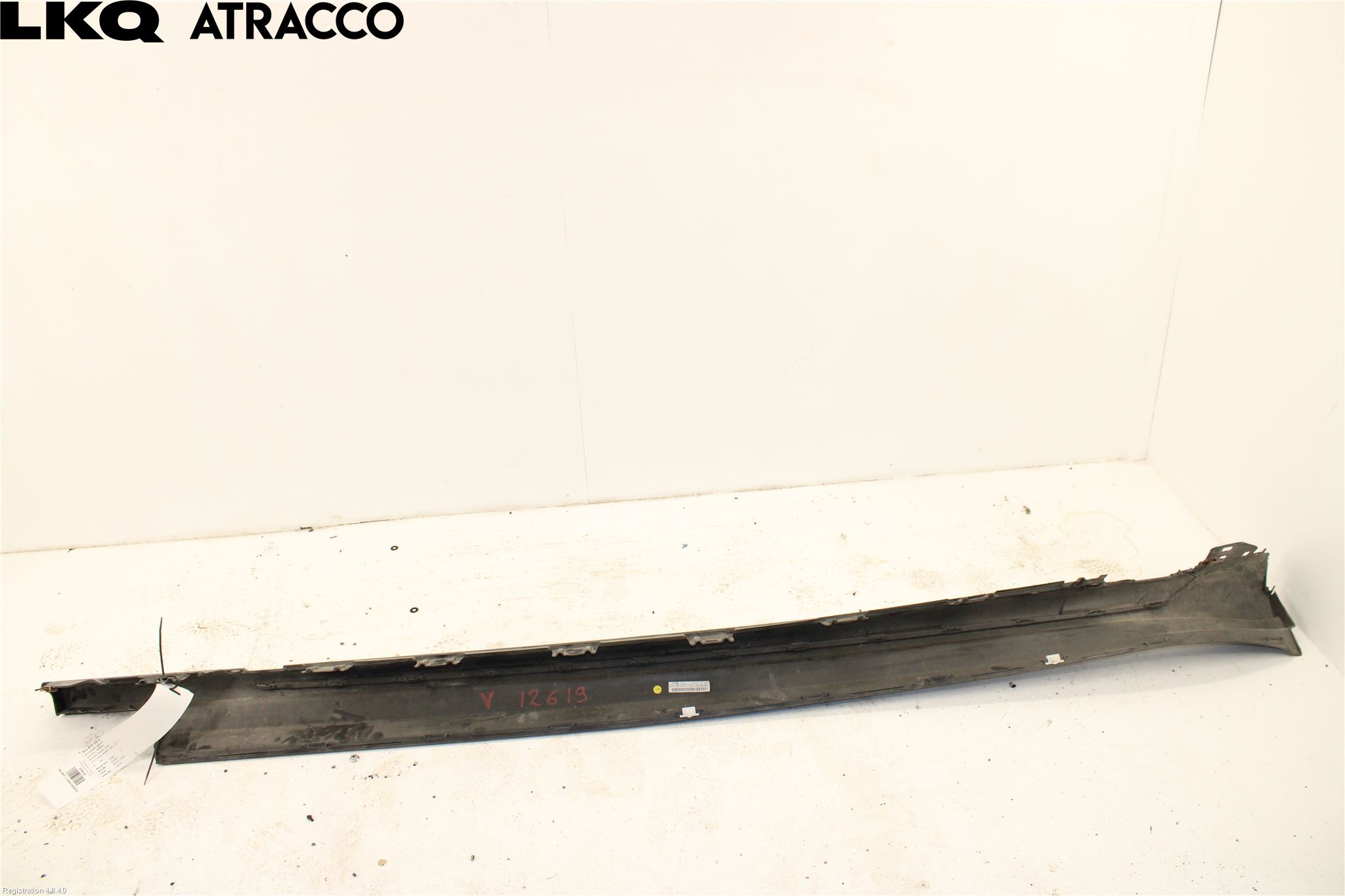 Porsche TAYCAN 20- Kanalskjørt Venstre