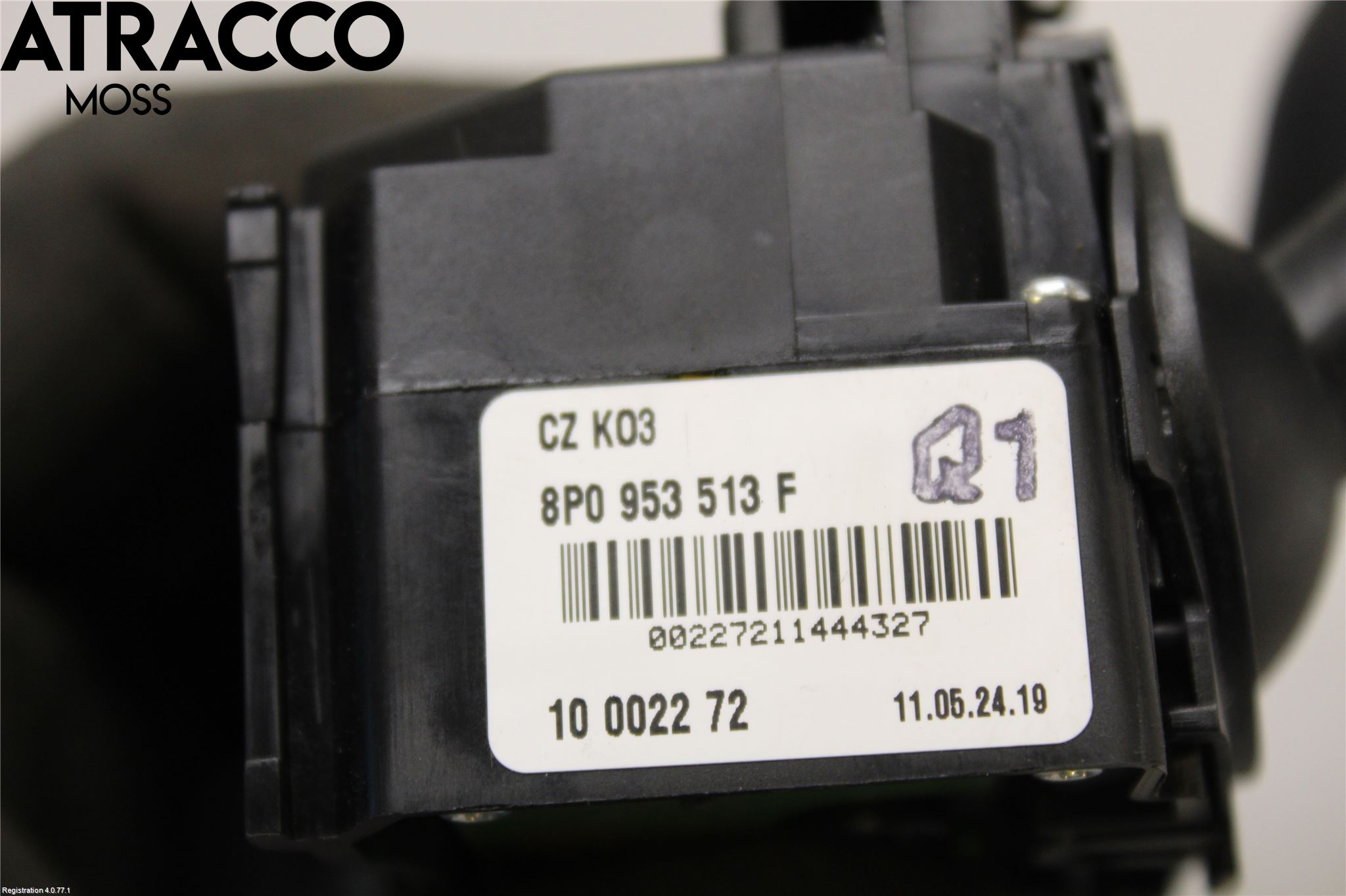 Audi A3/S3 05-13 Bryter Ratt Blinklys - Lys