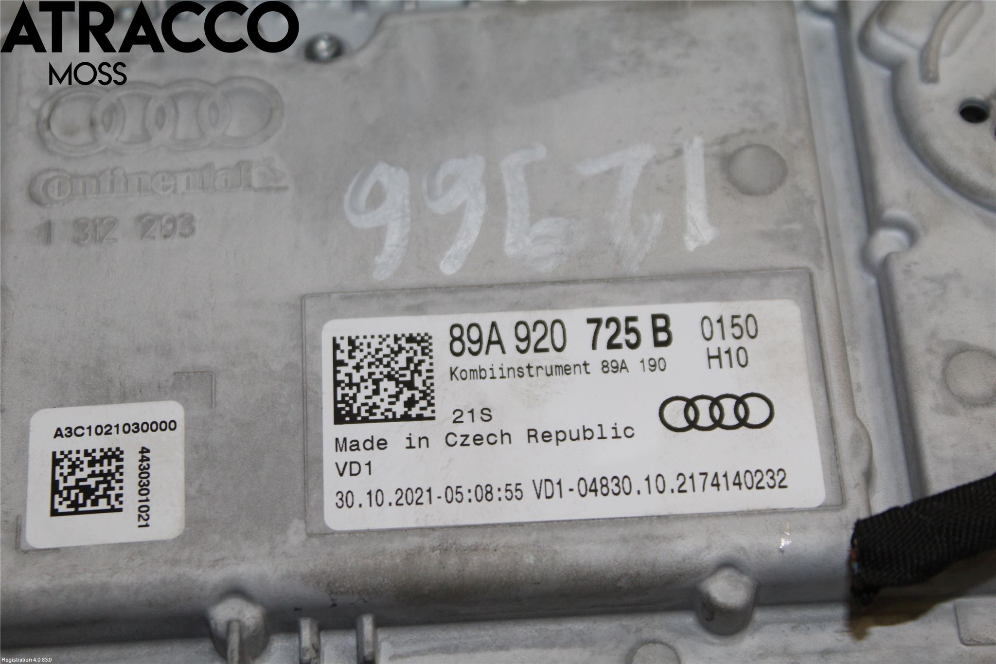 Audi Q4 E-TRON FZ 22- Instr Kombinert