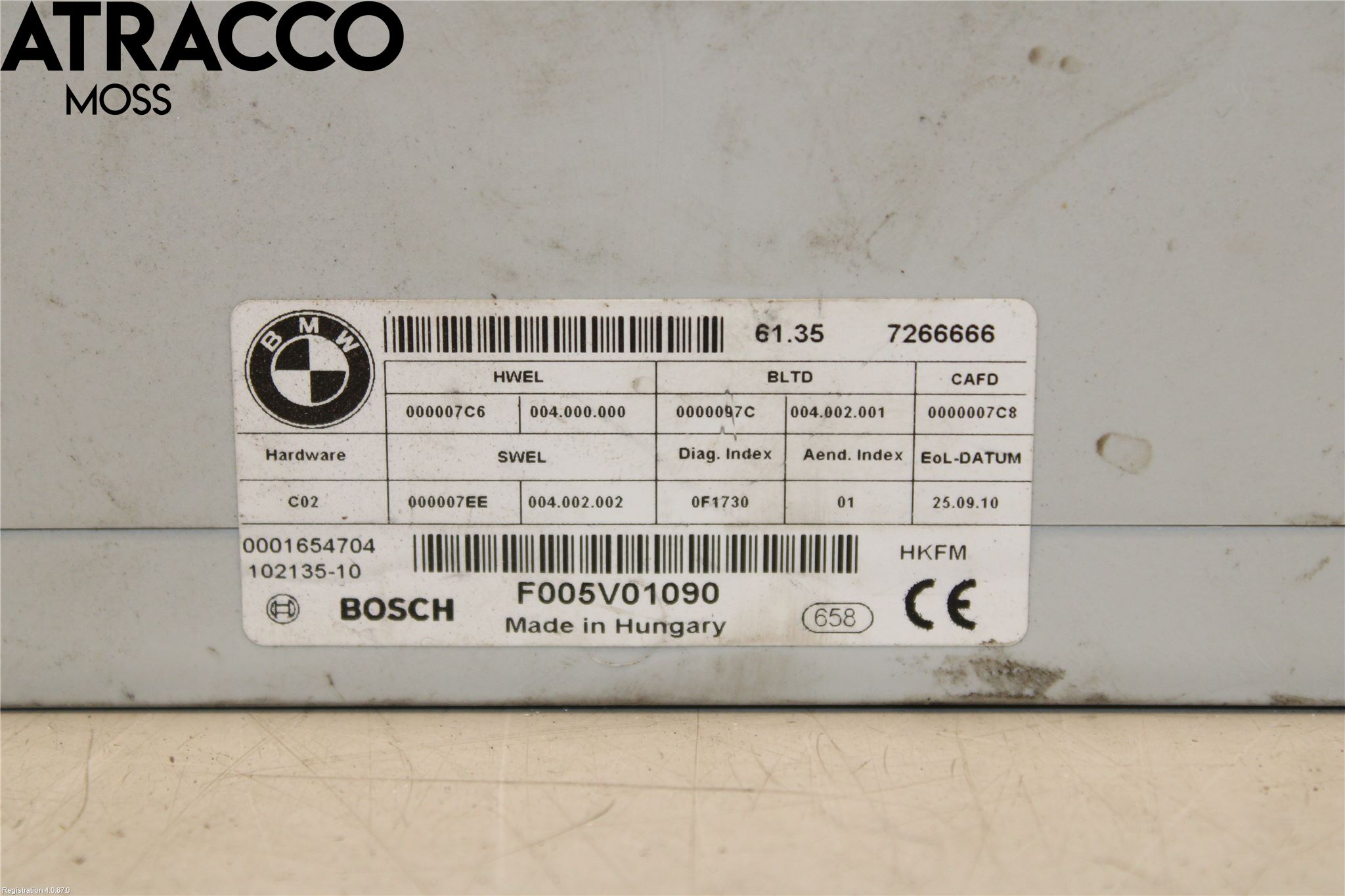 BMW X3 F25 10-17 Styreenhet Øvrig