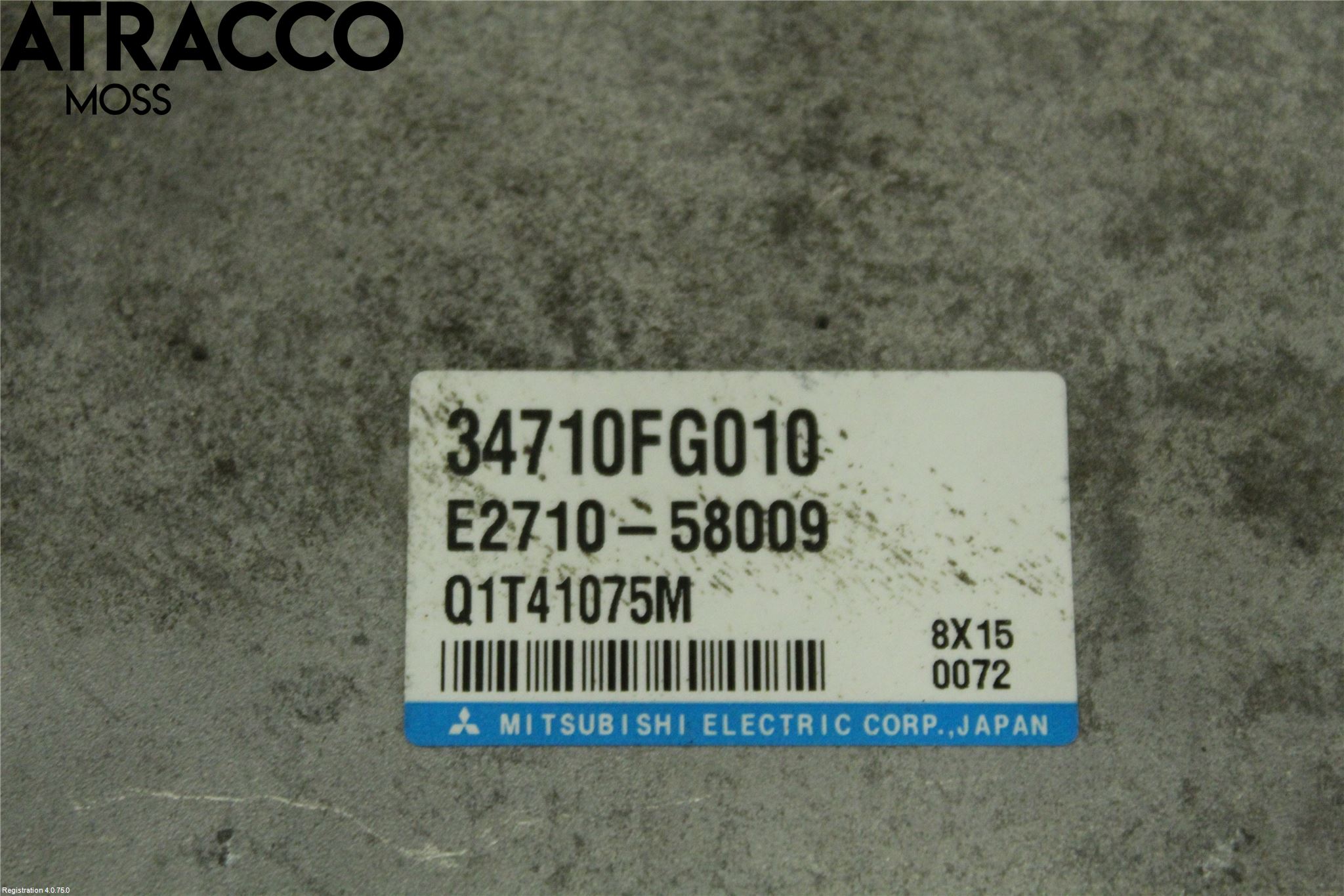 Subaru IMPREZA III 08-11 Styreenhet Innsprøytning