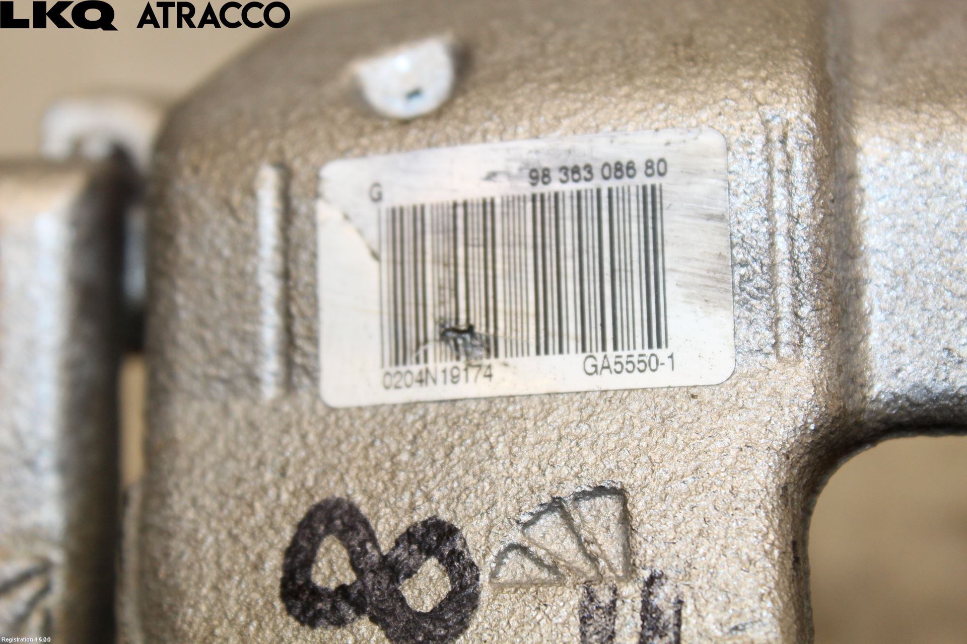 Opel CORSA F, CORSA-E 20- Bremsecaliper Foran Venstre