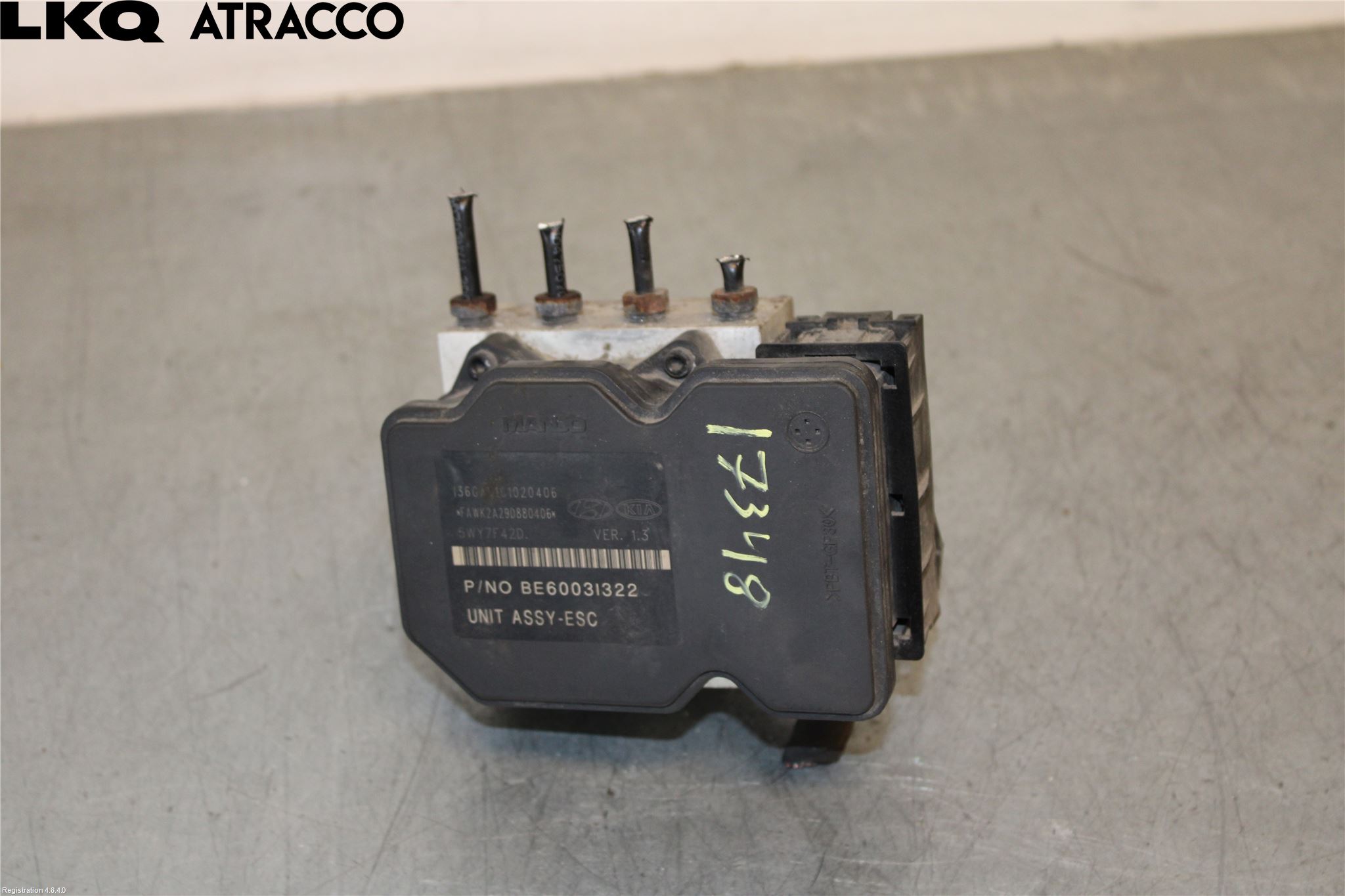 Kia SPORTAGE (SL) 11-15 Abs Hydraulikkaggregat