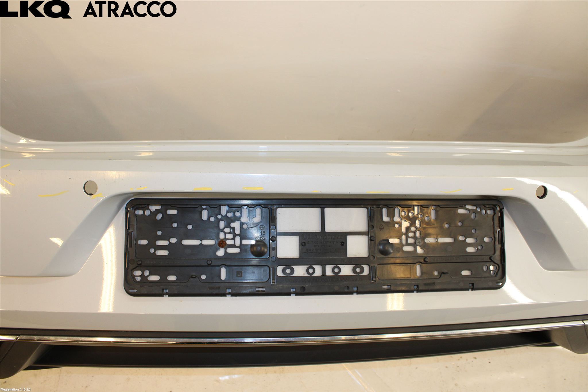 Volkswagen VW GOLF / E-GOLF VII 13-20 Støtfanger Bak