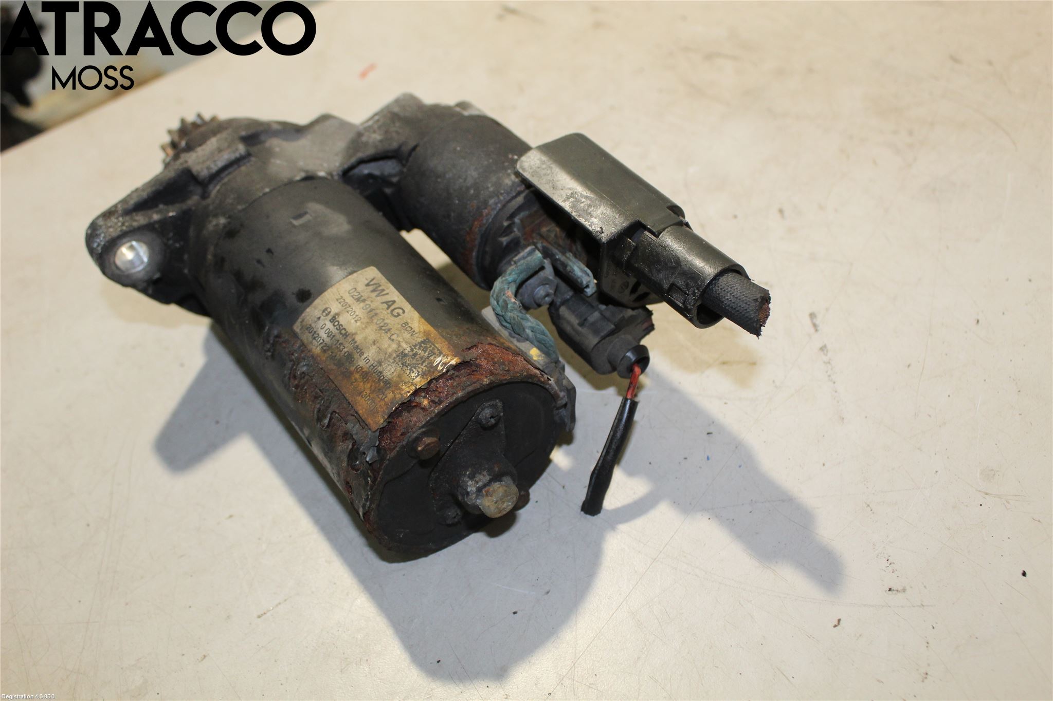 Volkswagen VW TRANSP/CARAVELLE (T5) 04-15 Startmotor Diesel