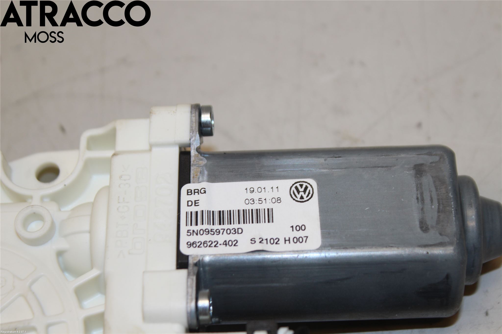 Volkswagen VW TIGUAN 07-16 Vindusheismotor