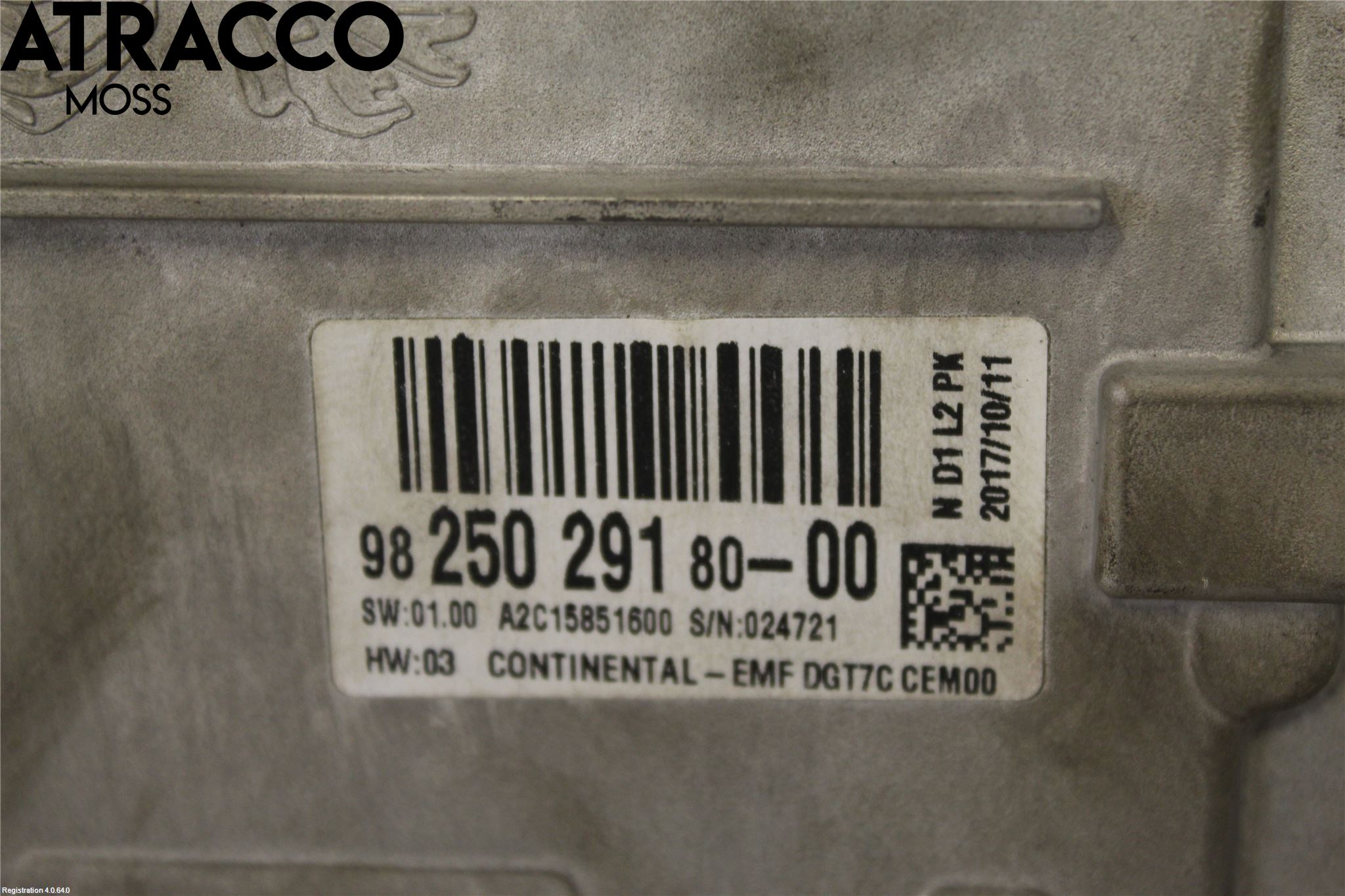 Peugeot 2008 13-20 Multifunktionsdisplay