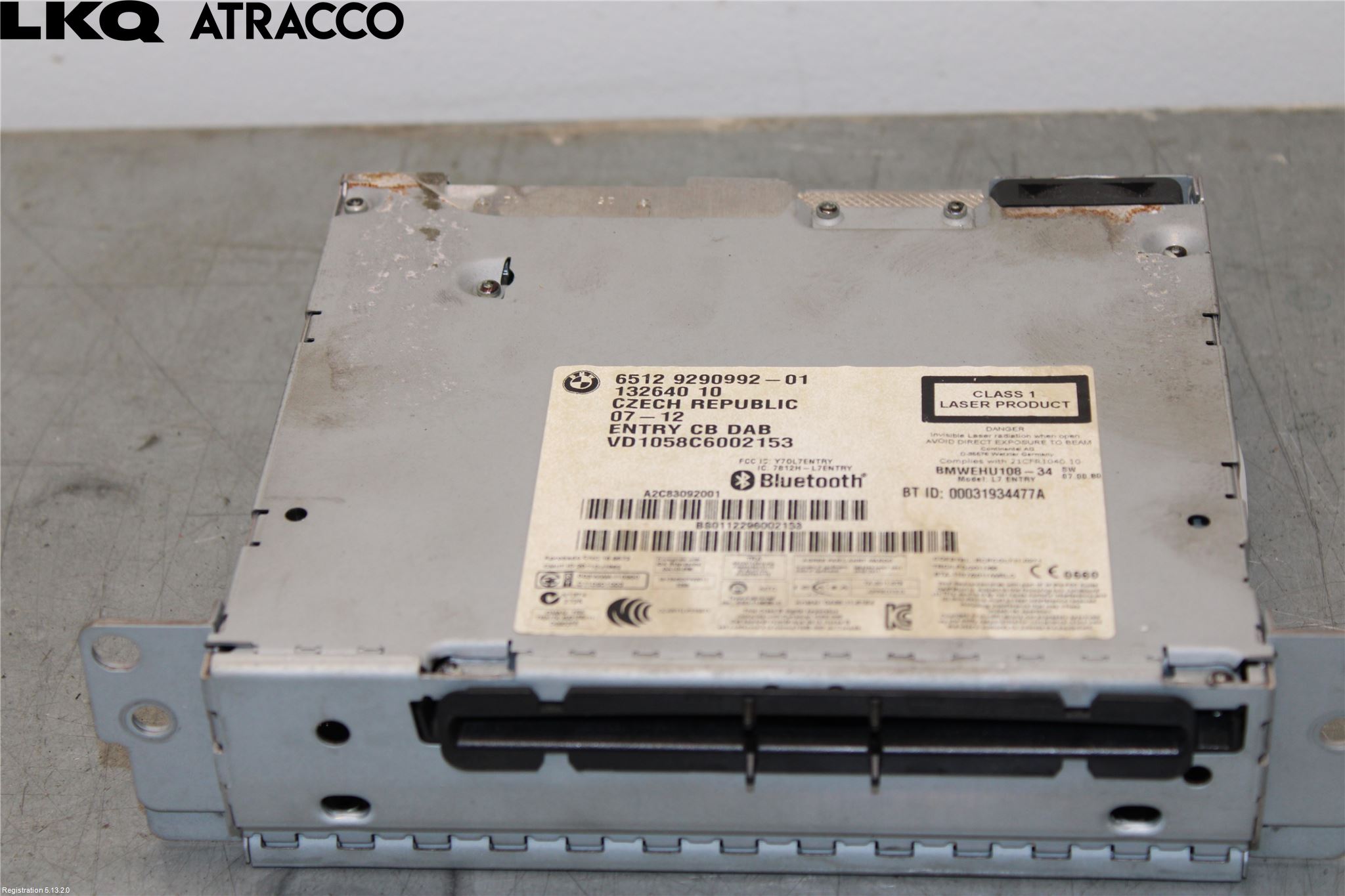 BMW 3 F30/F31/F80 12-19 Stereo Radio