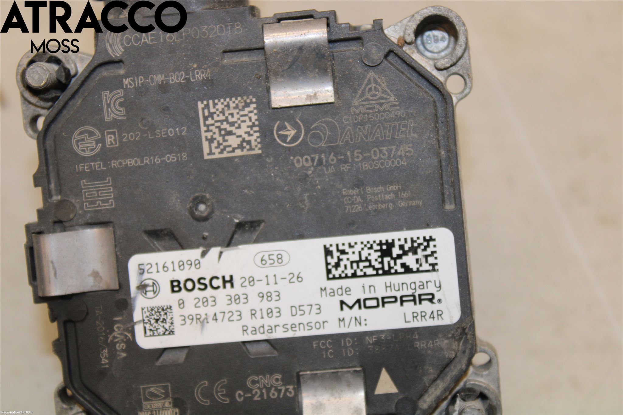 Jeep COMPASS Sensor Regnsensor