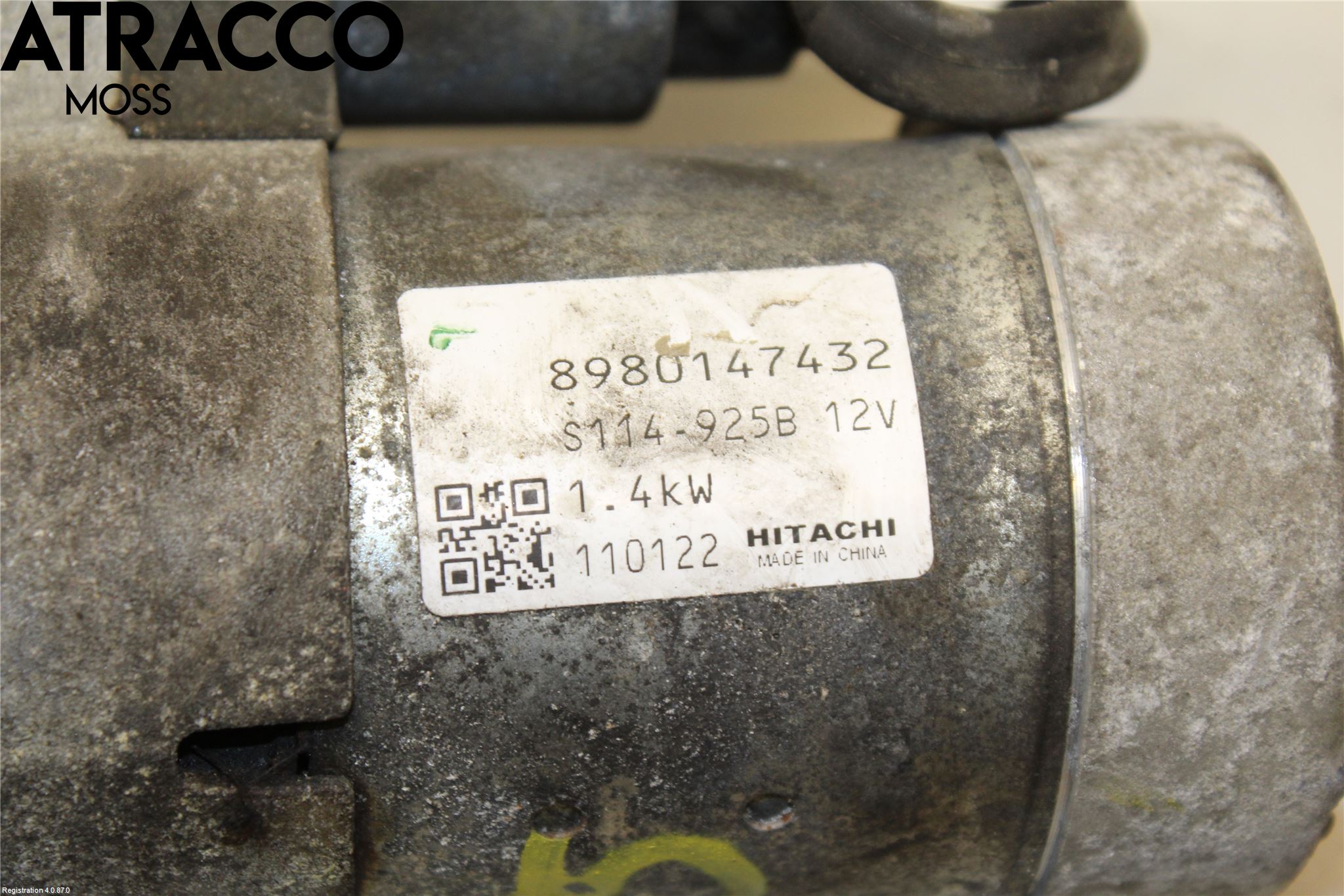 Opel COMBO 02-12 Startmotor Diesel