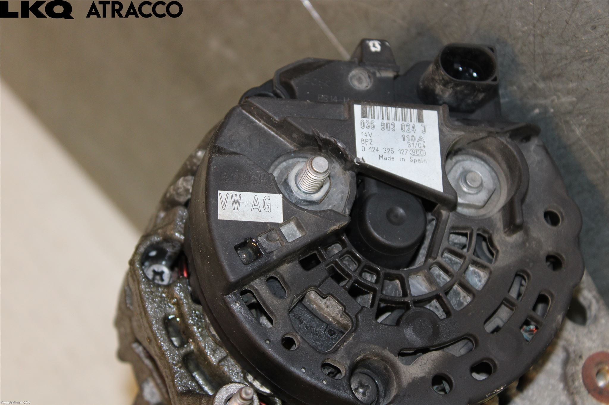 Volkswagen VW GOLF V 04-09 Dynamo