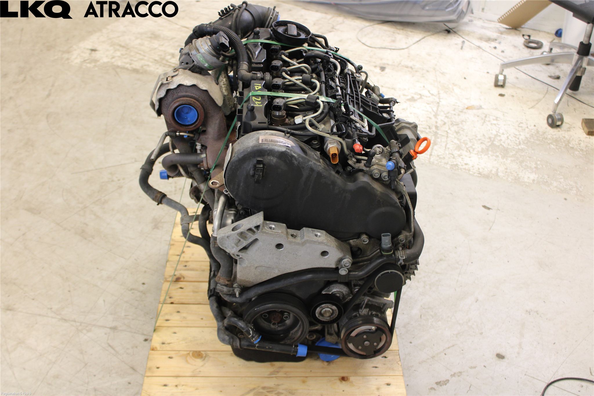 Volkswagen VW GOLF VI 09-13 Motor Diesel