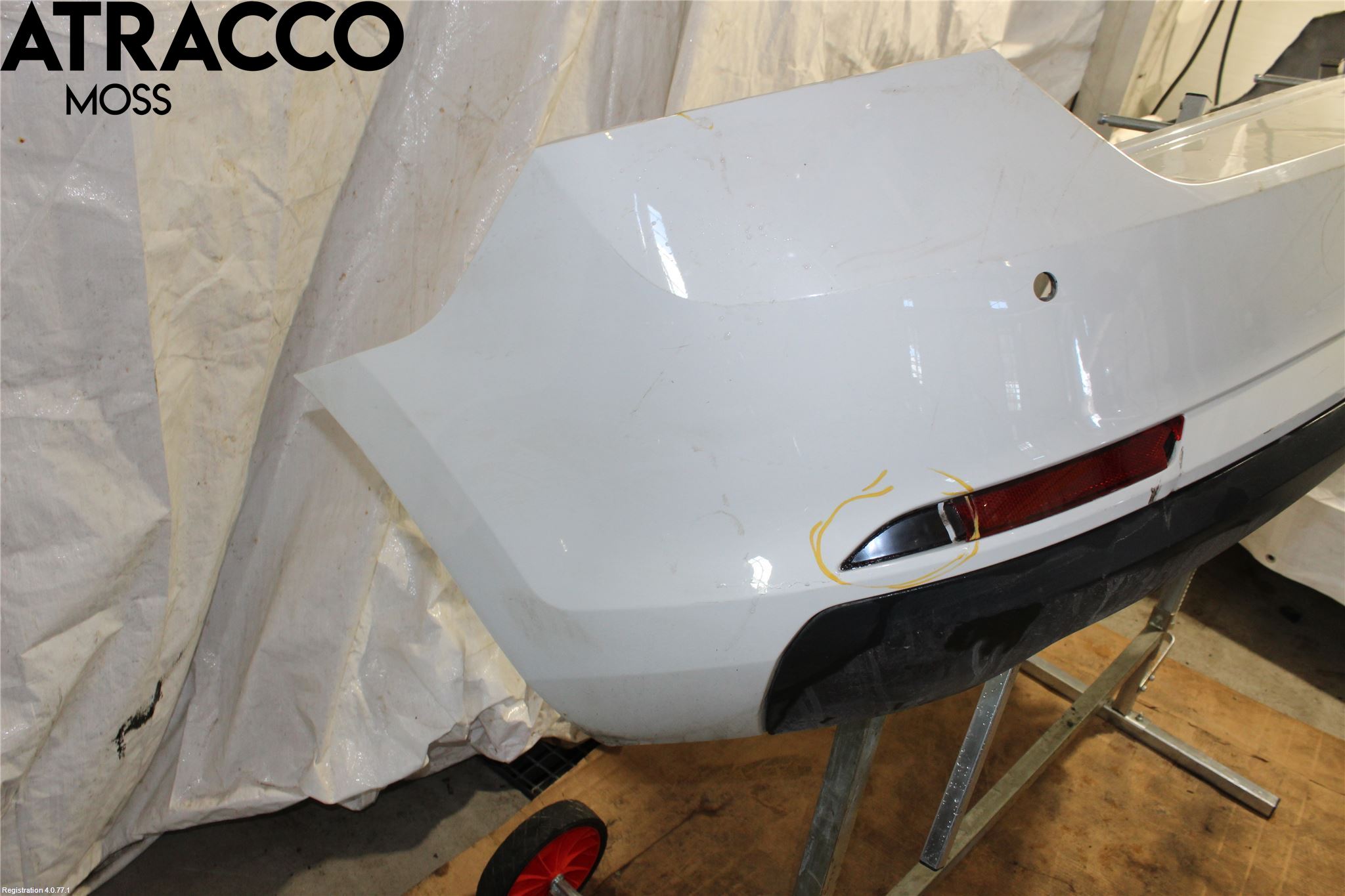 Skoda RAPID Støtfanger Bak