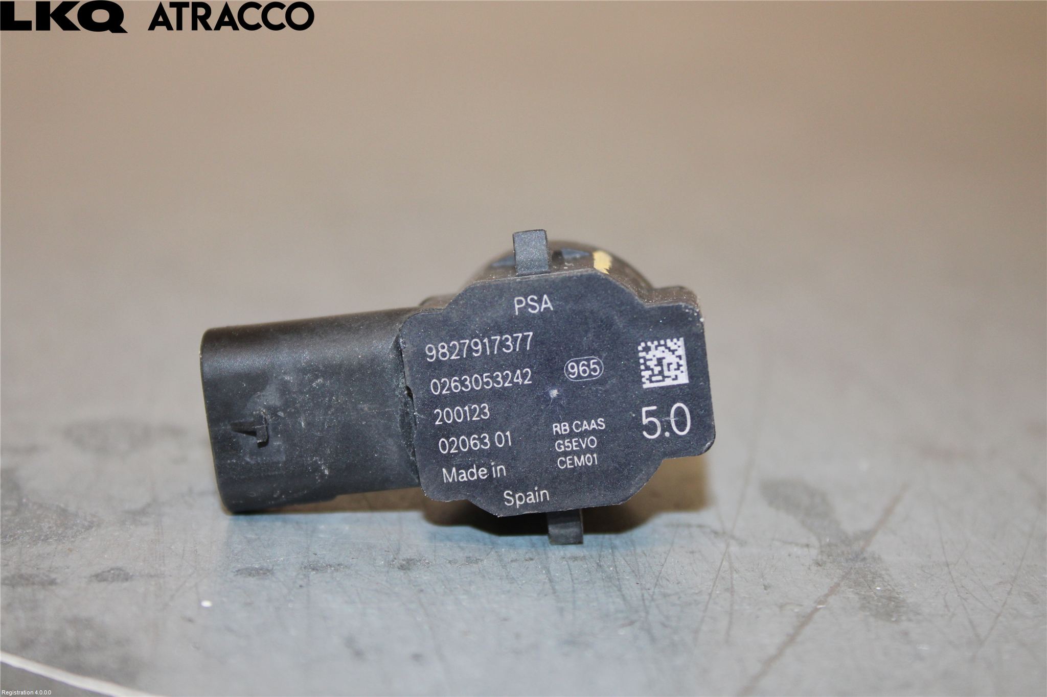 Peugeot 3008 09-16 Sensor Parkering Front