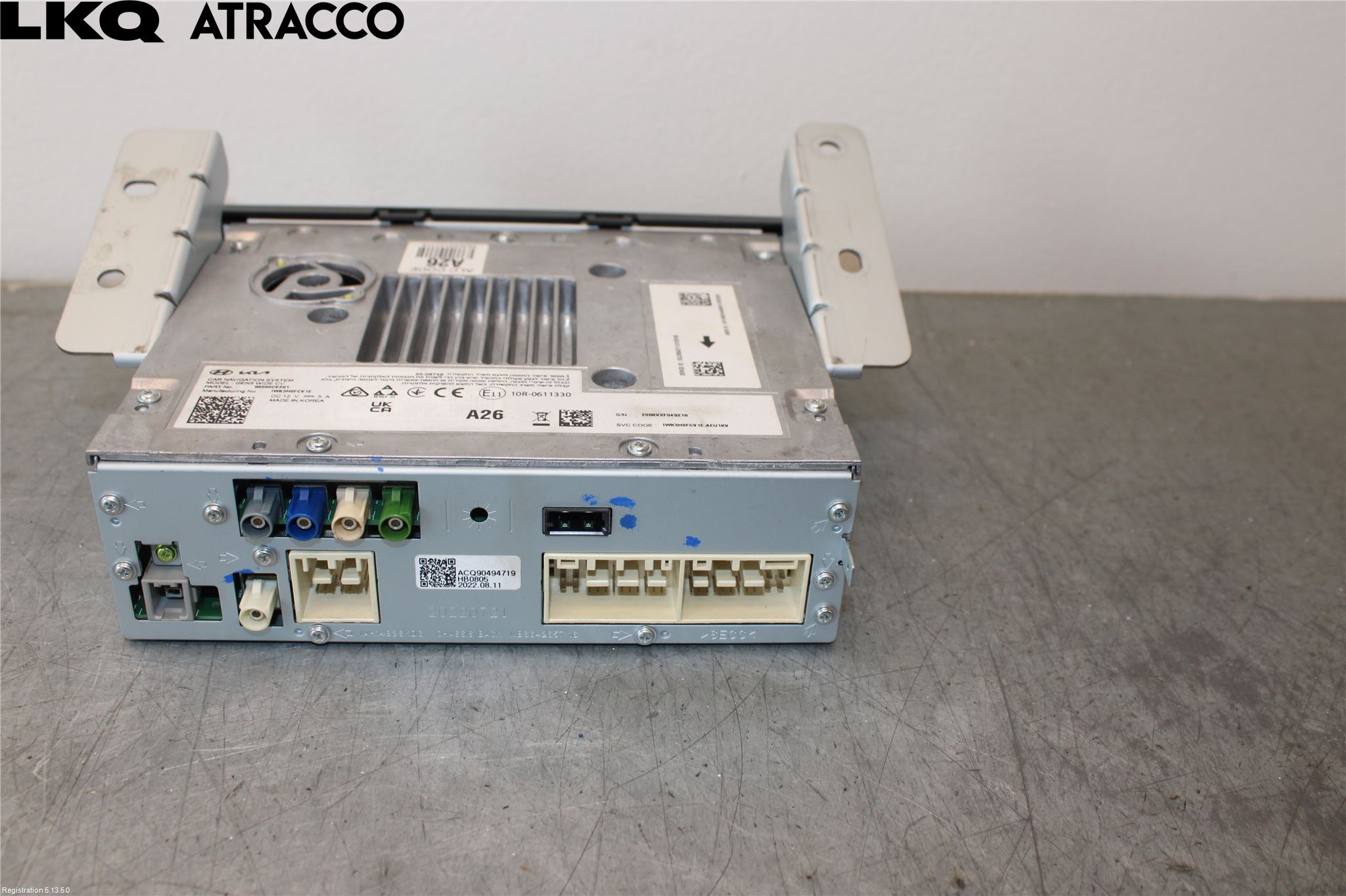 Kia EV6 (CV) 22- Stereo Radio