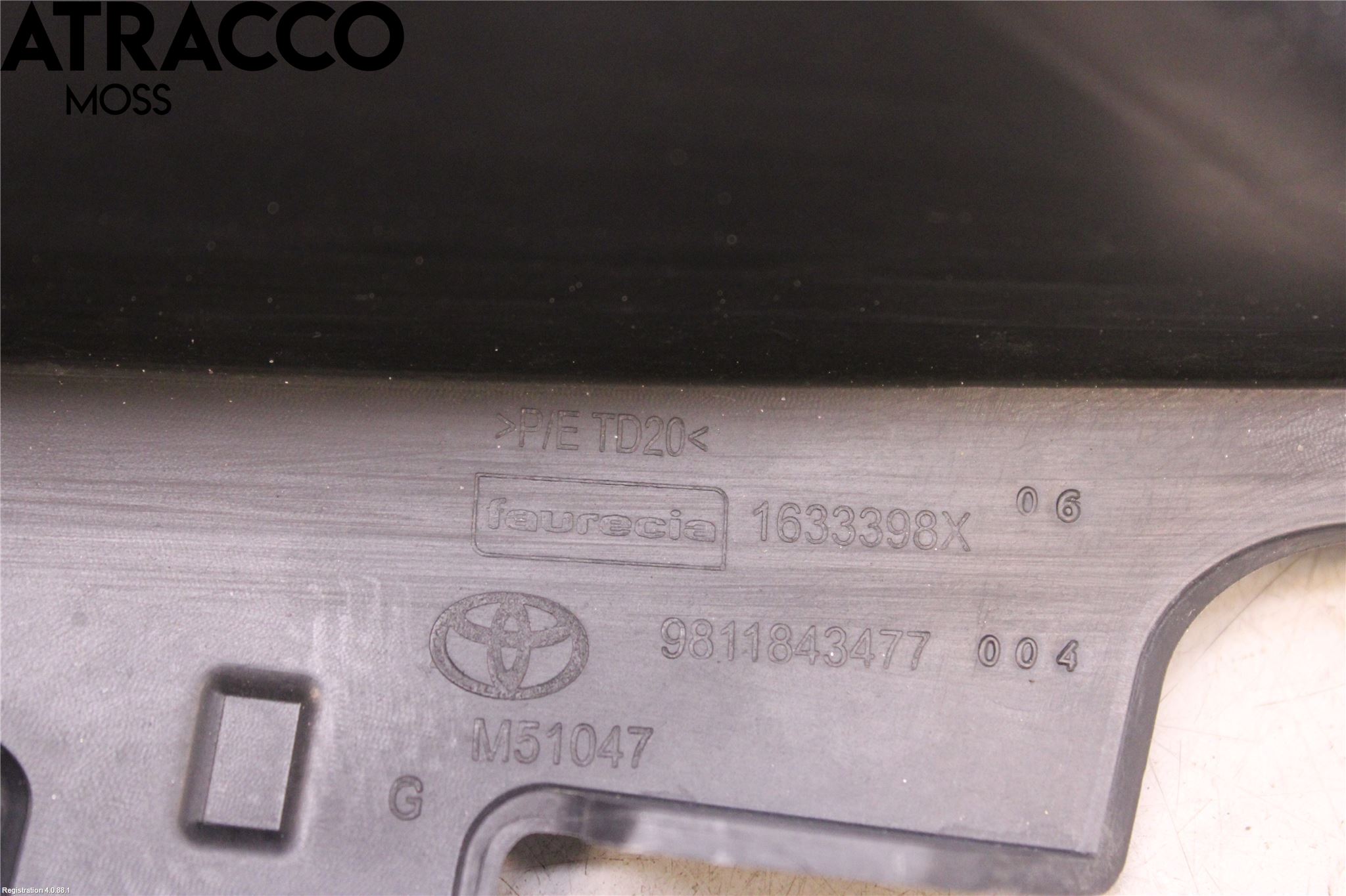 Toyota PROACE II 16- Støtfanger Foran Feste