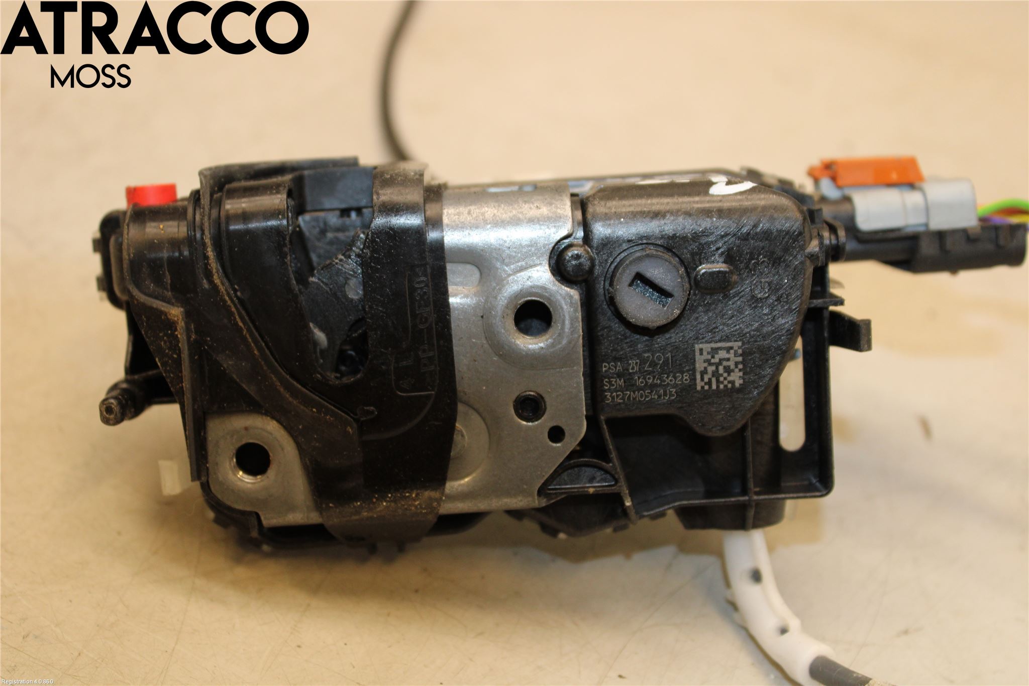 Peugeot 3008 17-24 Dørlås - Låsekasse