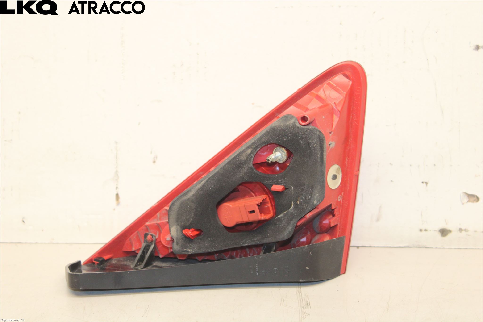 Peugeot 3008 09-16 Baklykt Høyre  På Luke(Indre)