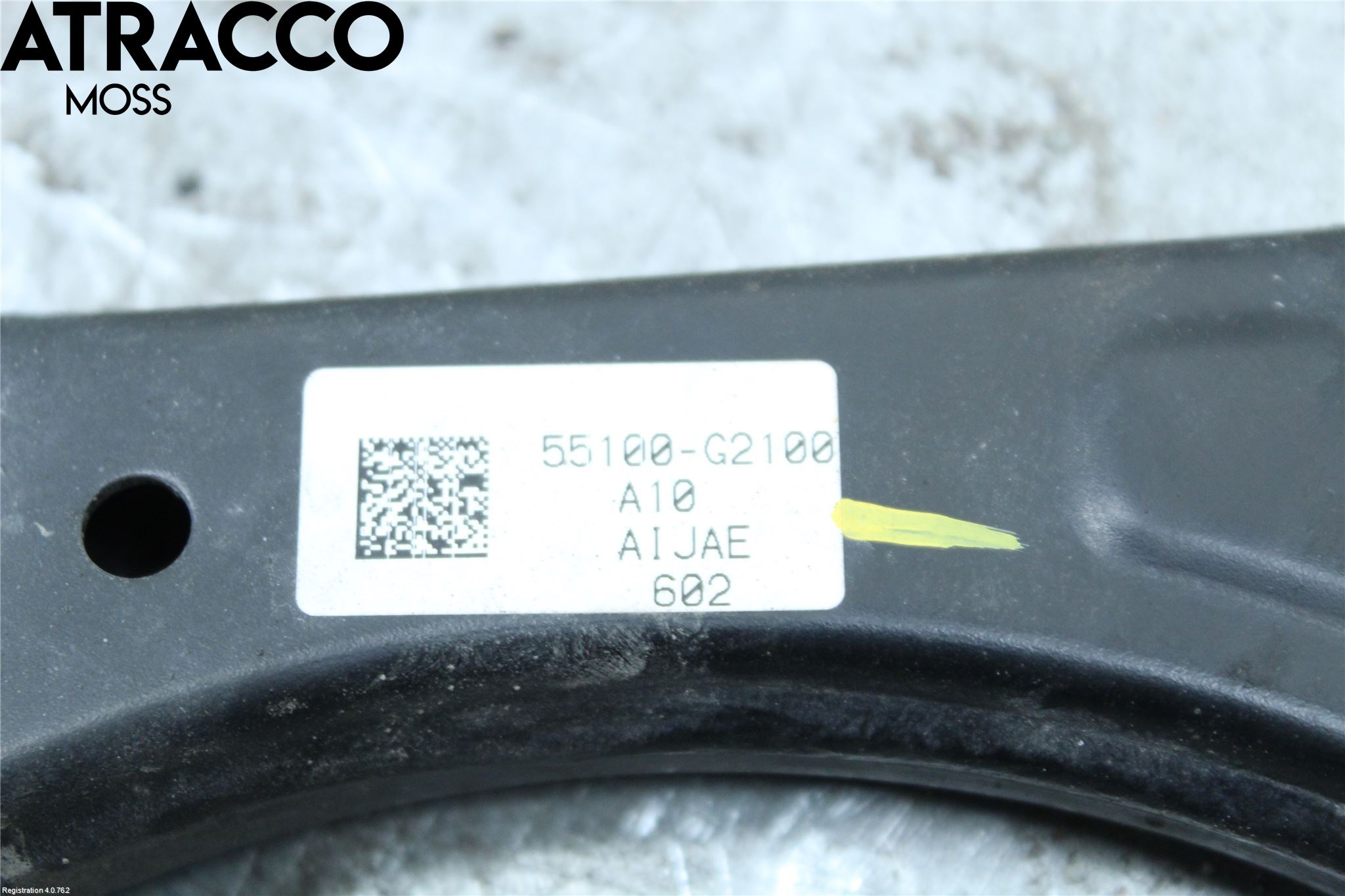 Kia SOUL 09- Bærearm Bak Venstre