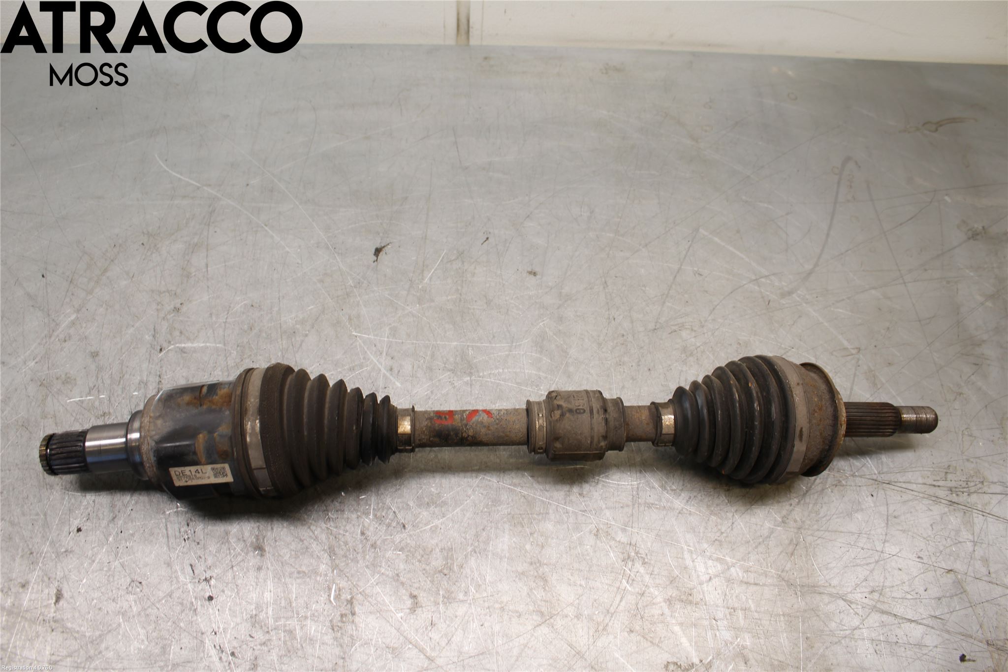 Toyota PRIUS+ ZVW40 12-20 Drivaksel Foran Kompl Venstre