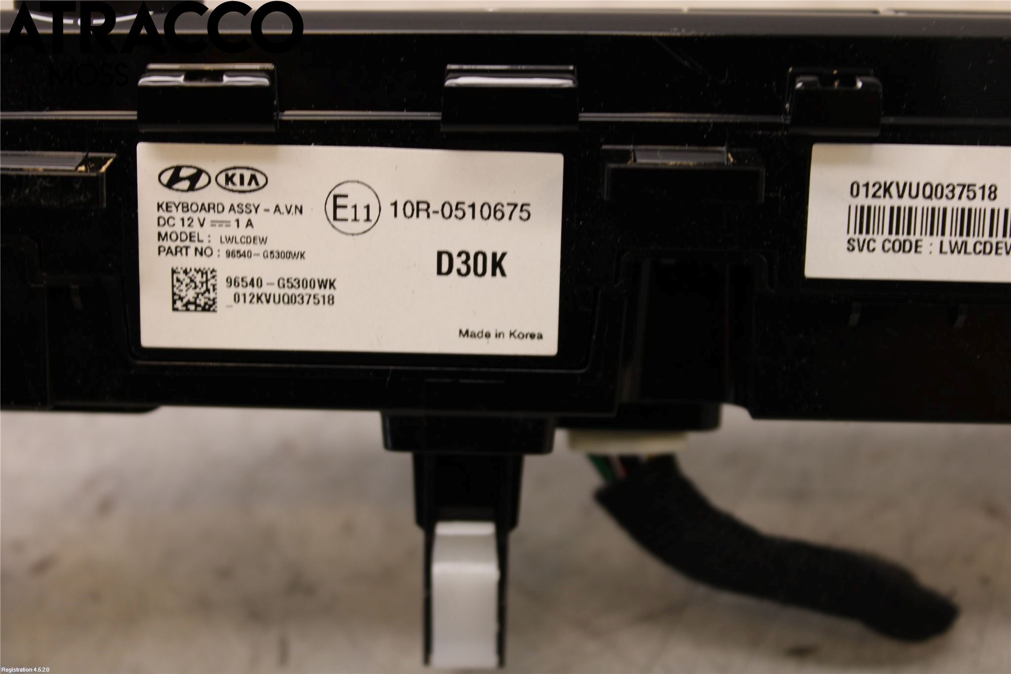 Kia NIRO (DE) 17-22 Bryter Multifunksjon