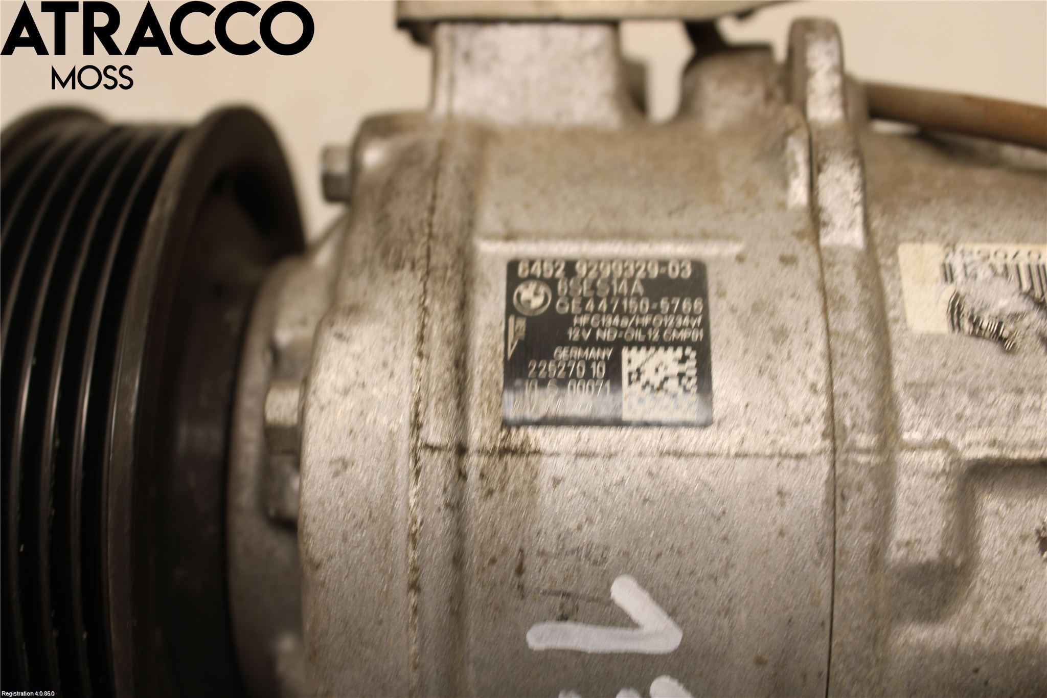 BMW 3 F30/F31/F80 12-19 Varme Ac Kompressor