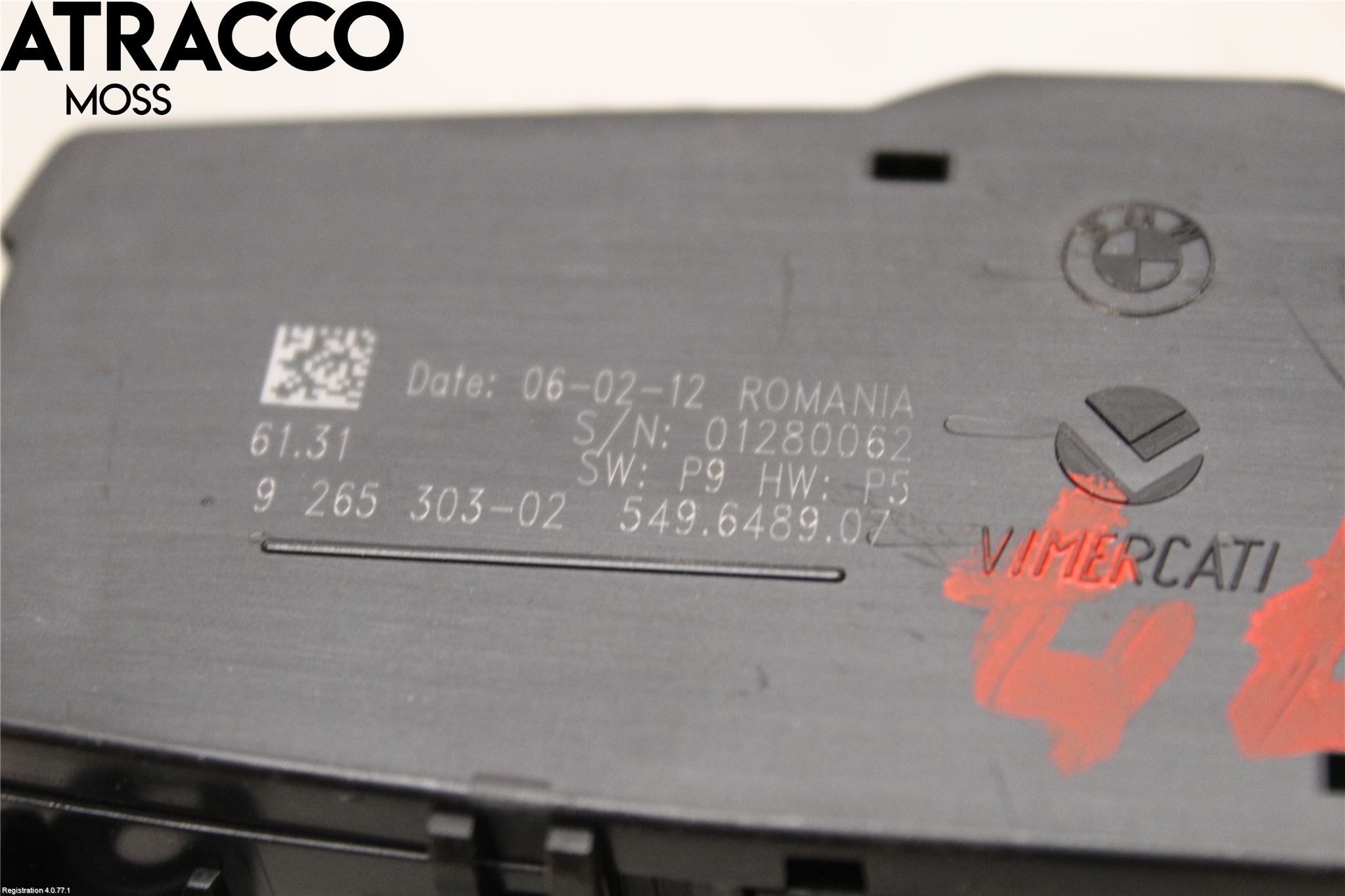 BMW 1 F20/F21 11-19 Bryter Hovedlys