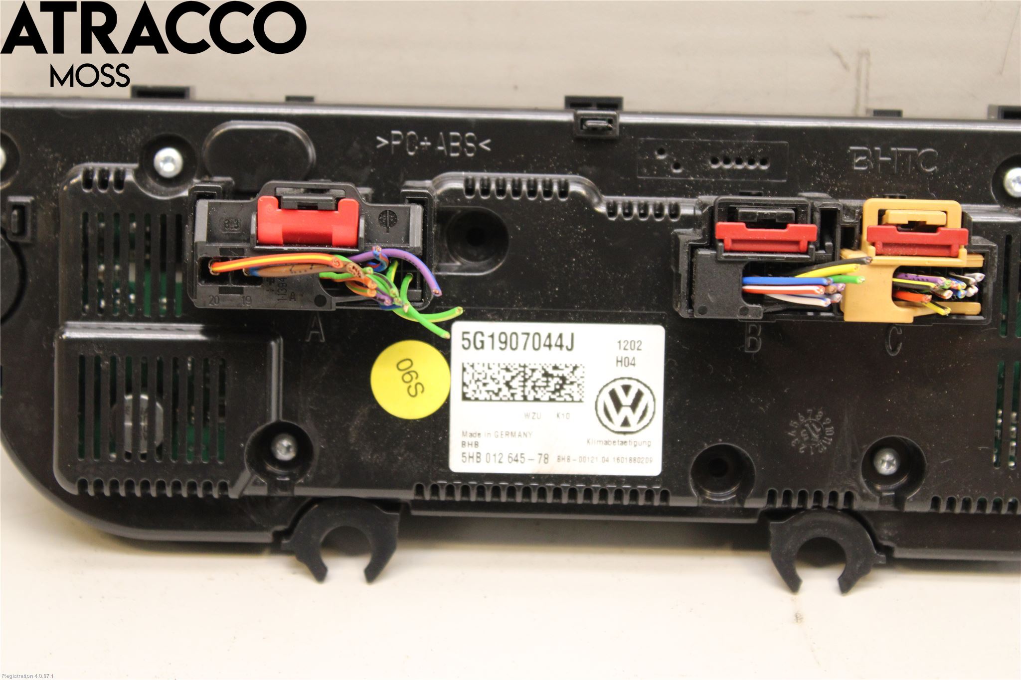 Volkswagen VW PASSAT 15-19 Varme Ac Betjening-Display