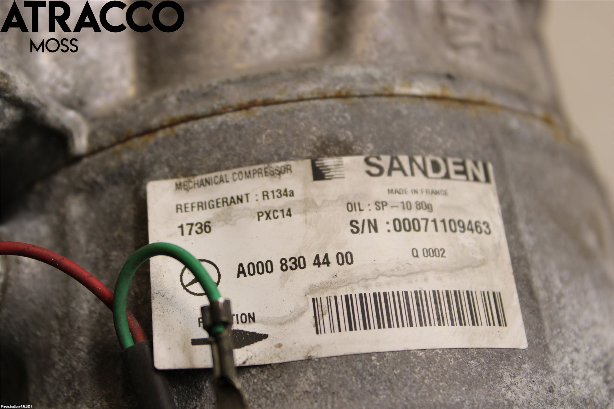 Mercedes-Benz MB C-KLASS (W205) 14-21 Varme Ac Kompressor