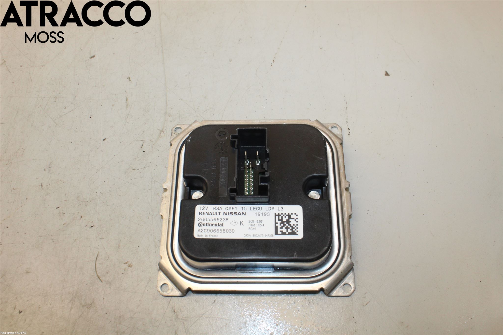 Renault TRAFIC/E-TECH 15- Styreenhet Xenon