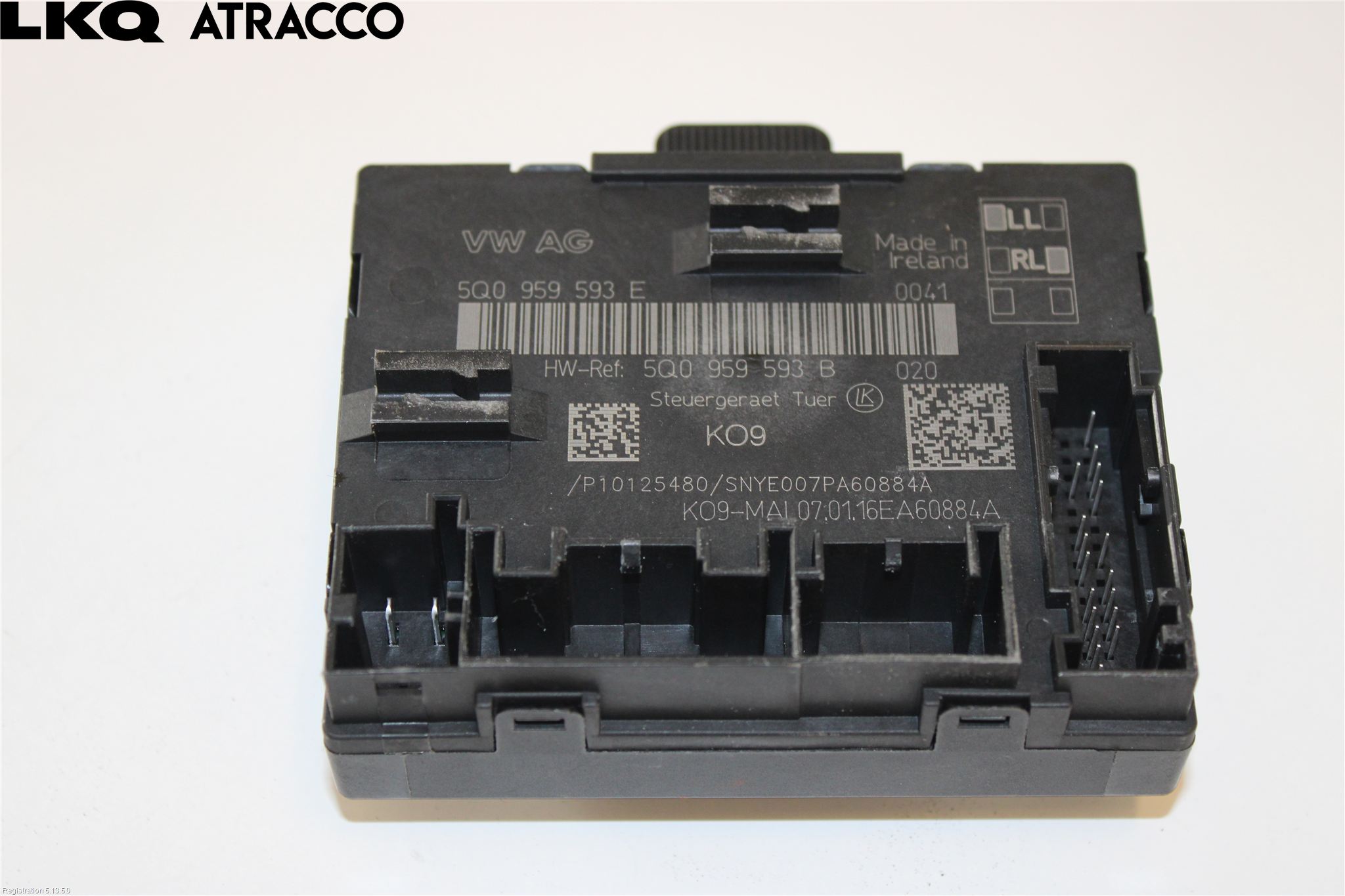 Volkswagen VW PASSAT 15-19 Styreenhet Dør