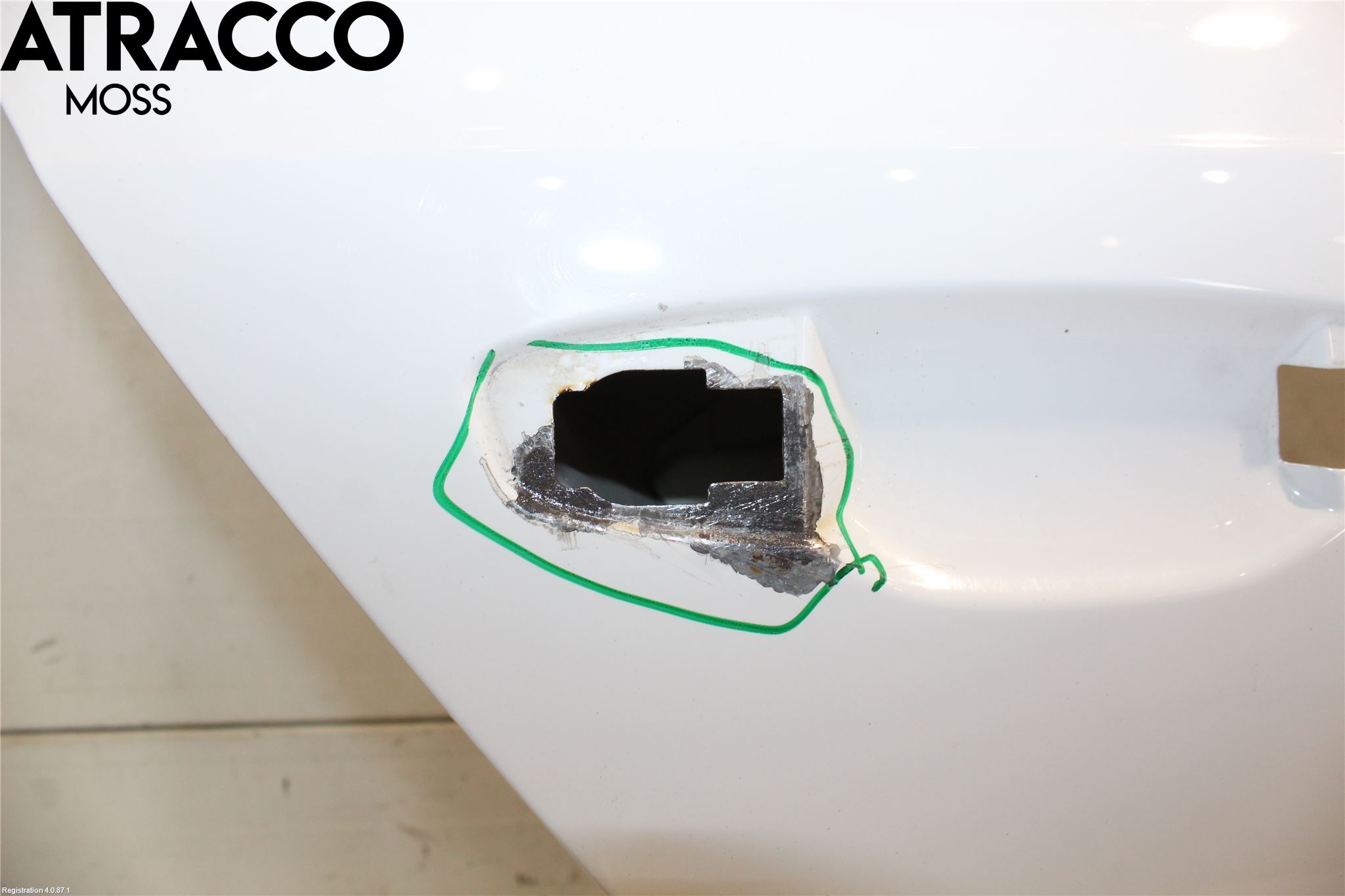 Skoda OCTAVIA (5E) 13-20 Dørrute Bak Høyre 4Dørs