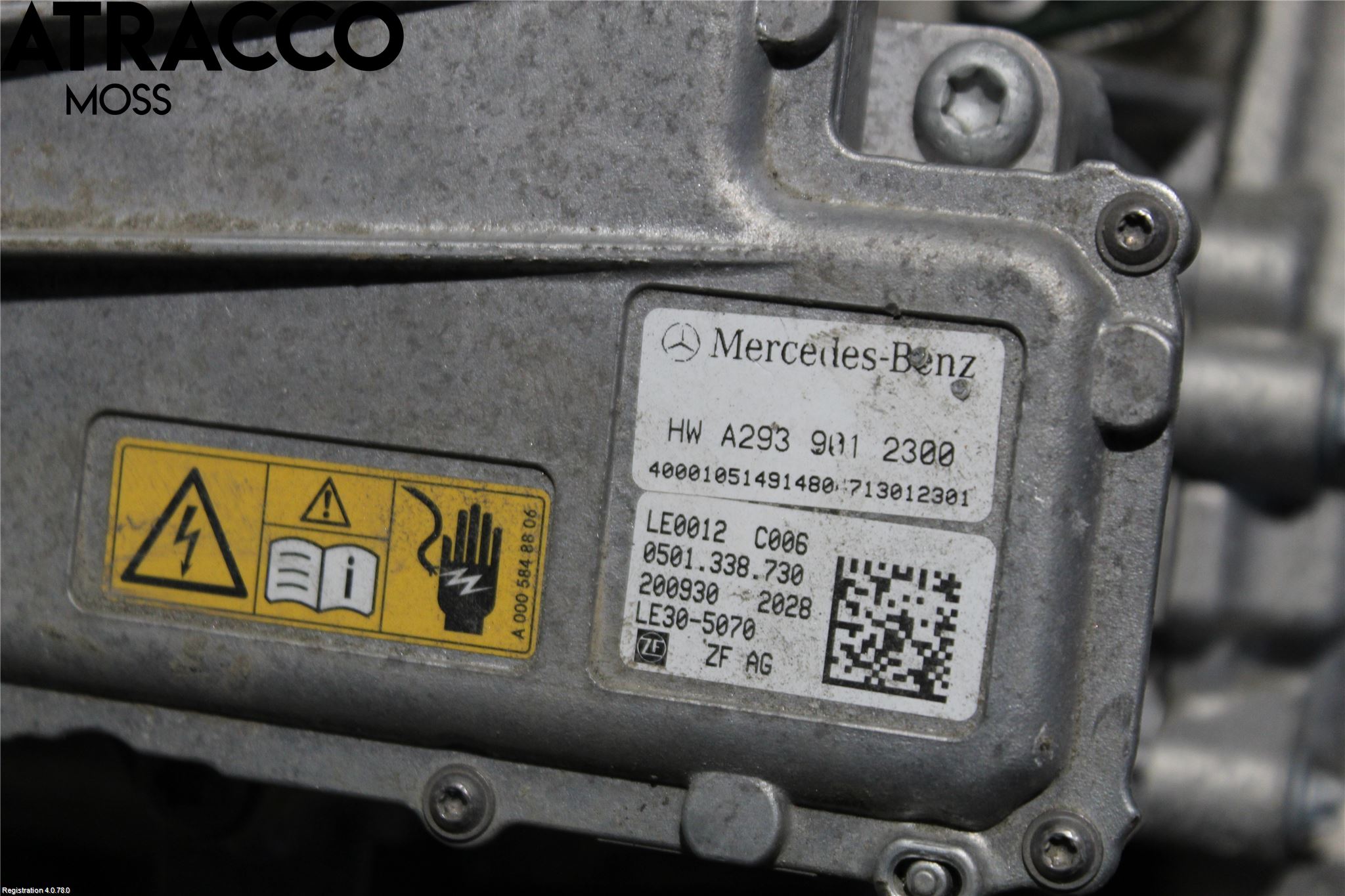 Mercedes-Benz MB EQC (N293) 20- Motor Elektrisk Fram