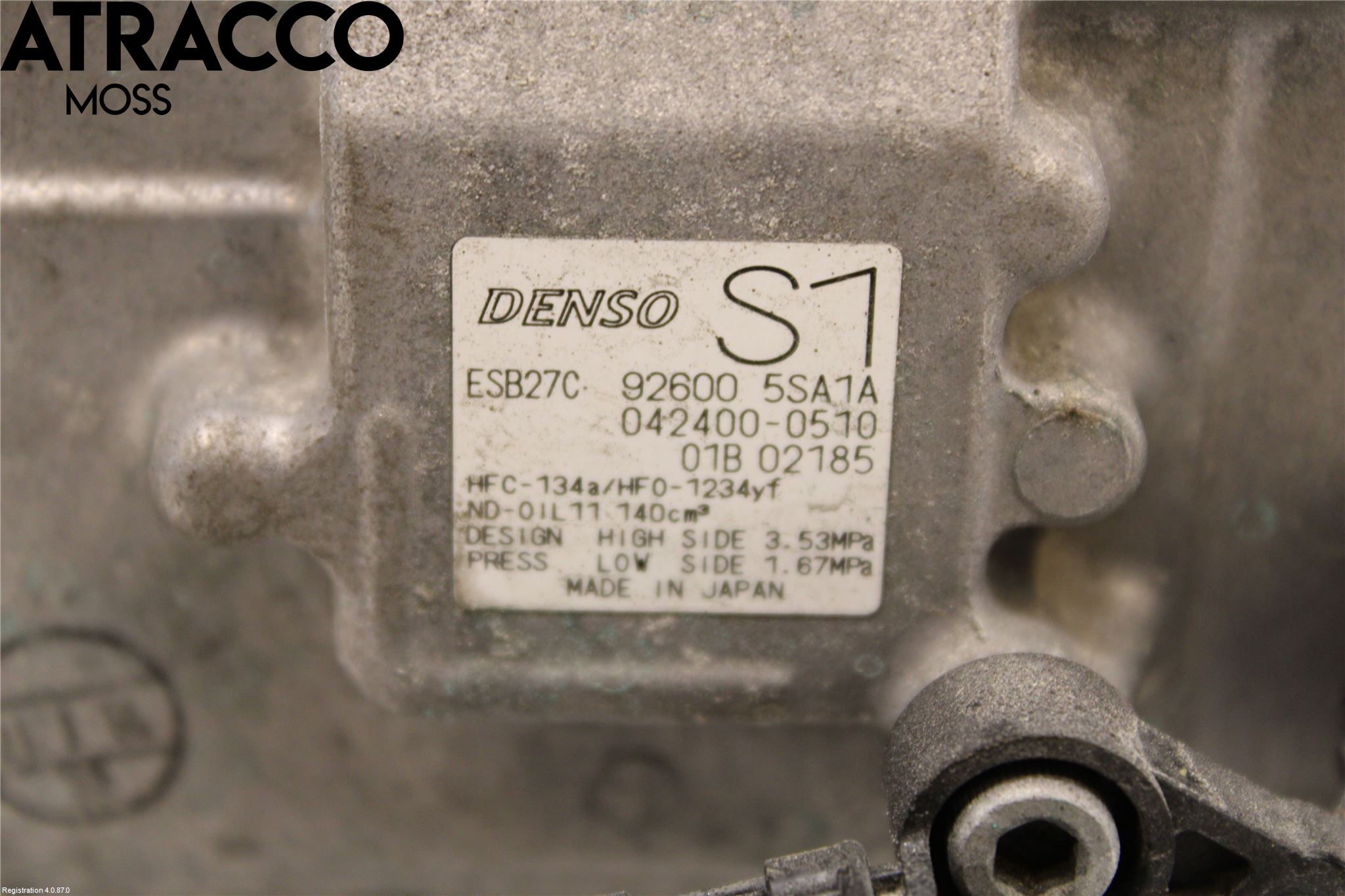 Nissan LEAF 18- Varme Ac Kompressor