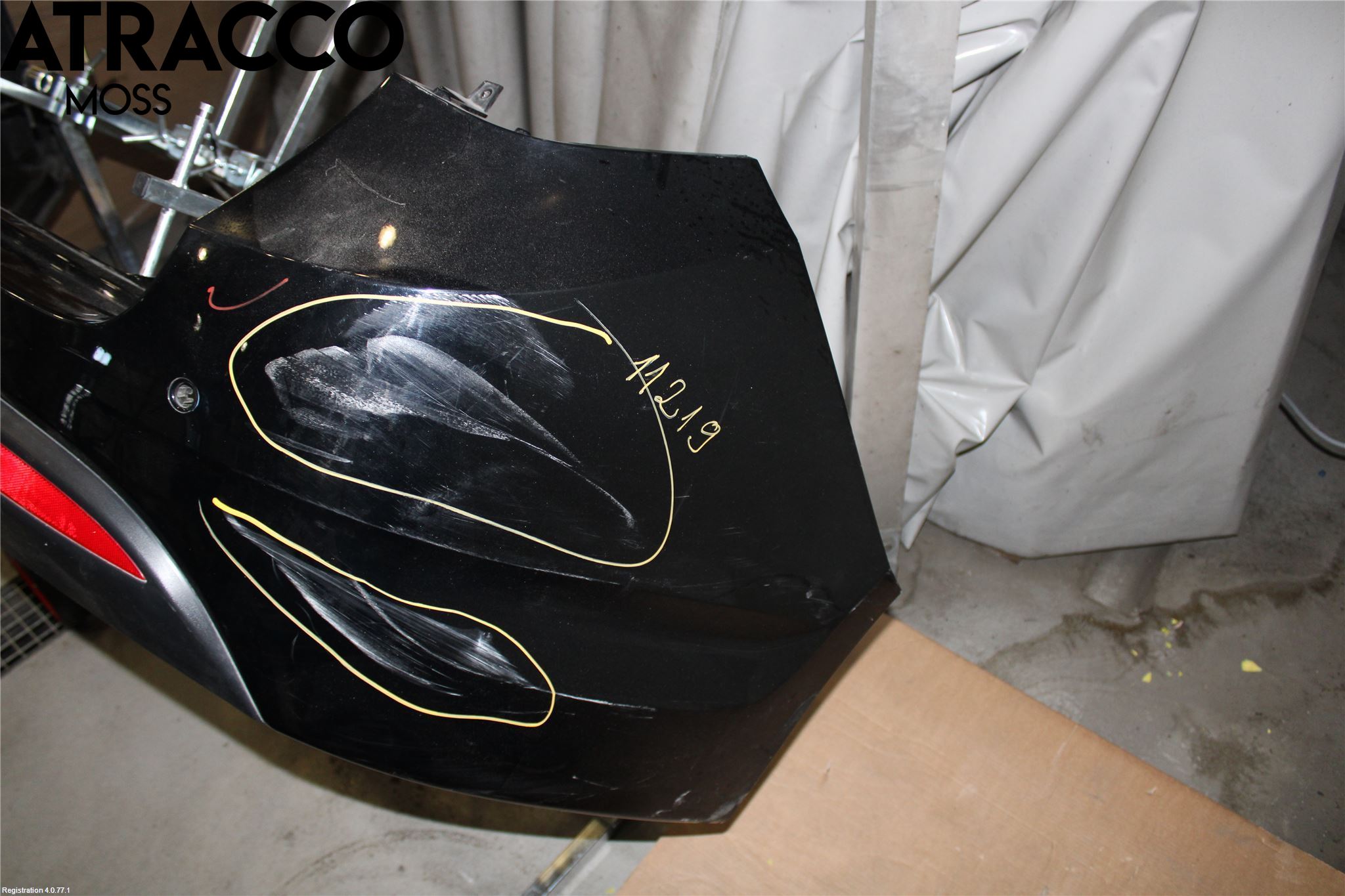 Hyundai i40 08-15 Støtfanger Bak