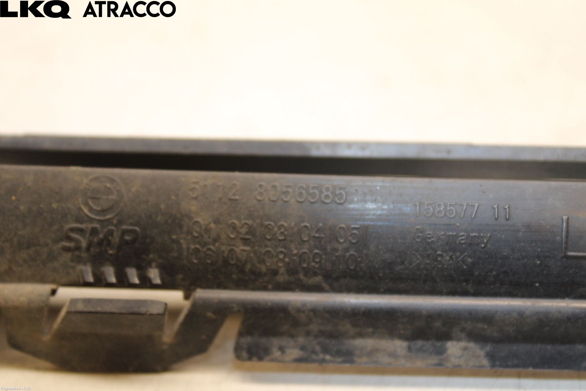 BMW 3 E90/91 SED/TOU 05-12 Støtfangerfeste Bak Venstre