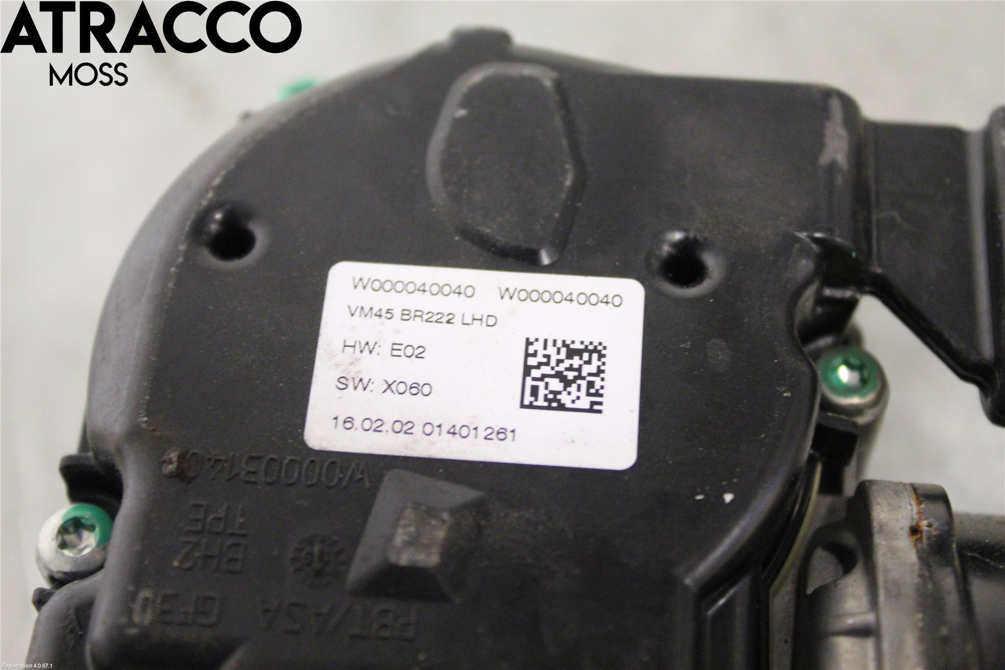 Mercedes-Benz MB S-KLASS (W222) 13-20 Viskermotor Frontrute