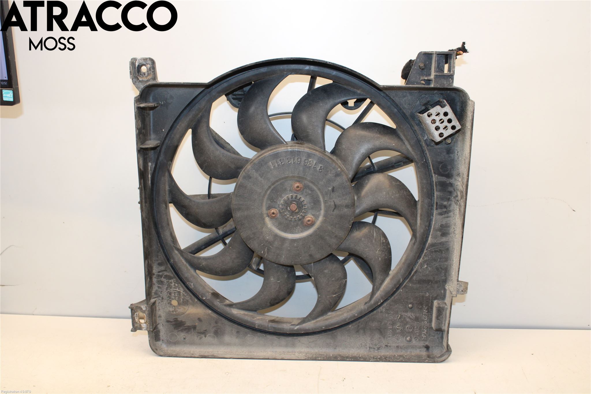 Opel COMBO 02-12 Kjølevifte Elektrisk