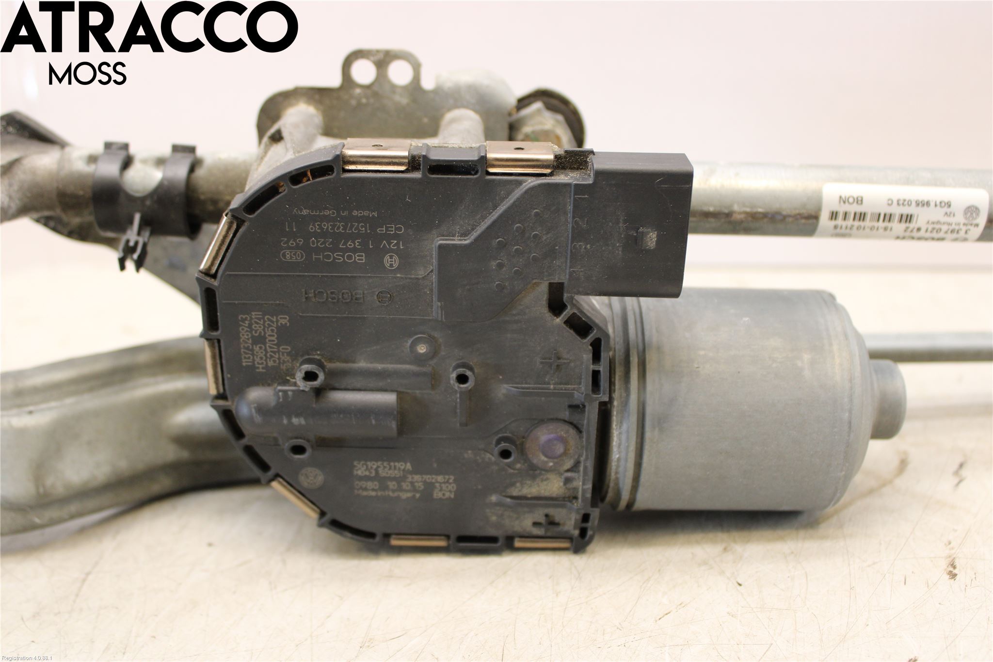 Volkswagen VW GOLF / E-GOLF VII 13-20 Viskermotor Frontrute