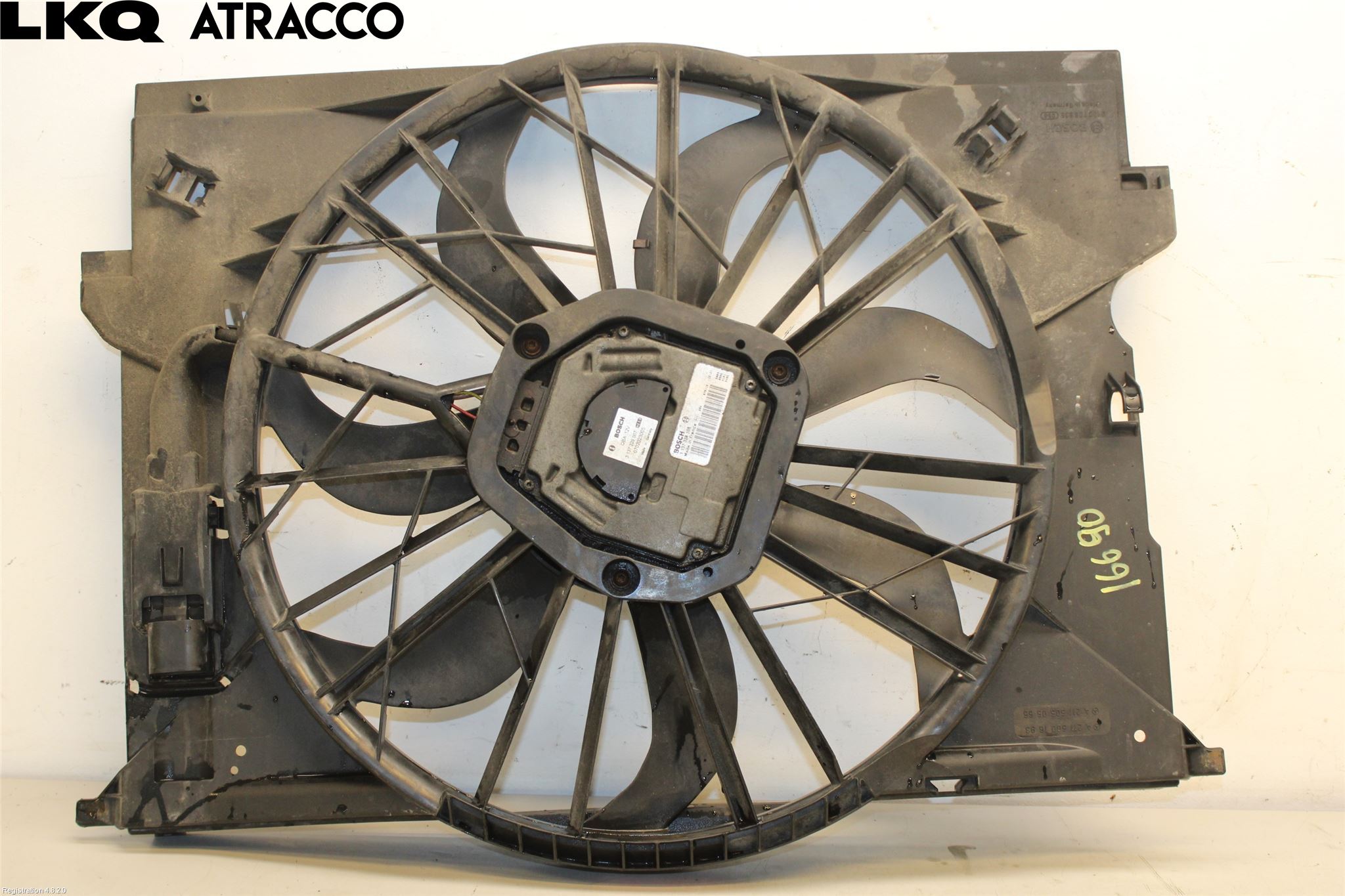 Mercedes-Benz MB E-KLASS (W211) 02-09 Kjølevifte Elektrisk