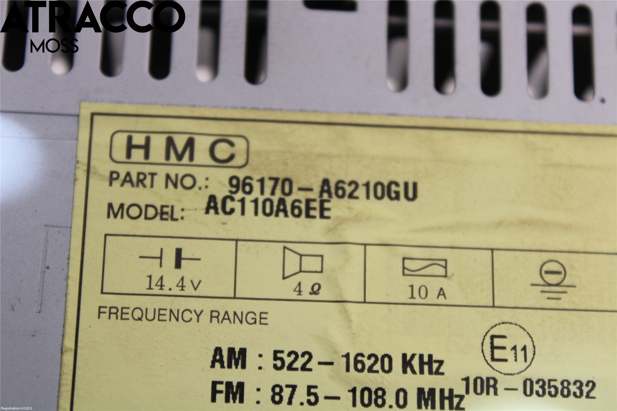 Hyundai i30 GD 13-17 Stereo Radio Med Cd