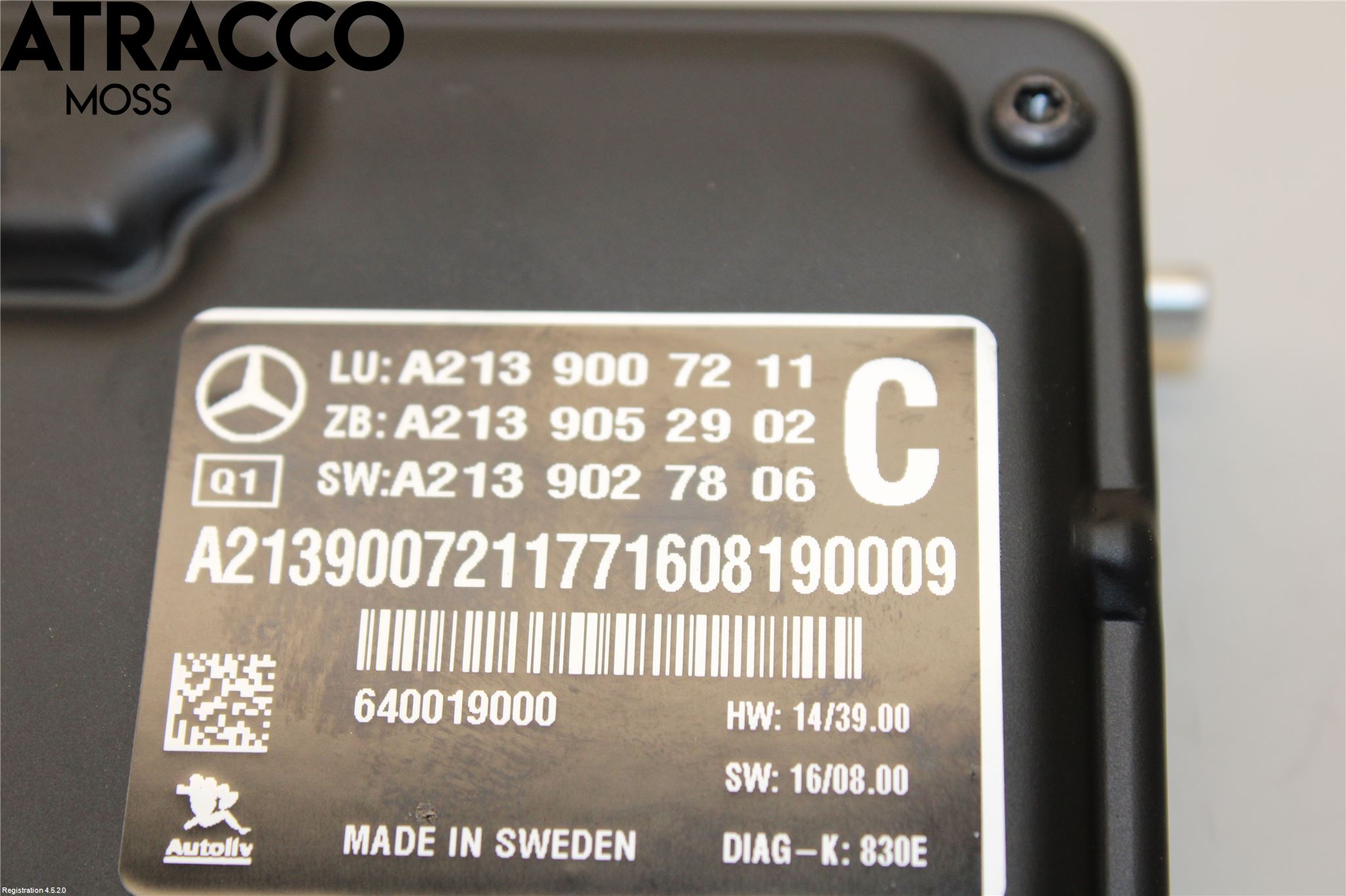 Mercedes-Benz MB E-KLASS (W213) 16-23 Sensor Kollisjonsbeskyttelse