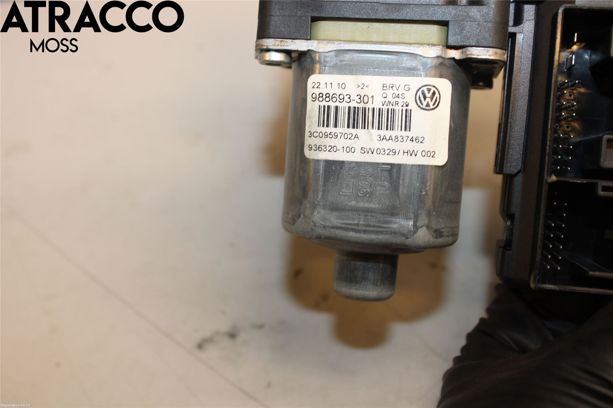 Volkswagen VW PASSAT 11-14 Vindusheismotor