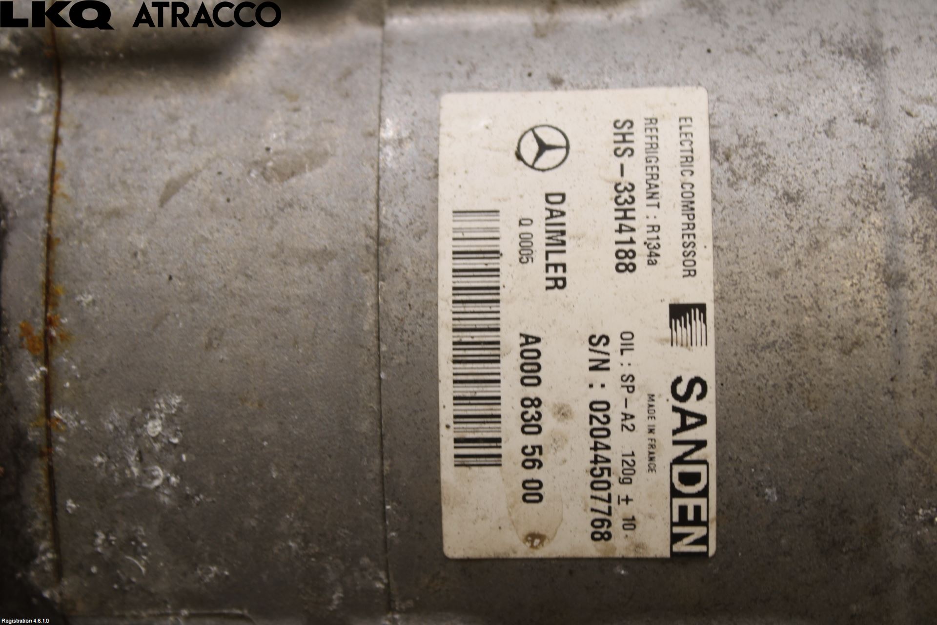 Mercedes-Benz MB C-KLASS (W205) 14-21 Varme Ac Kompressor